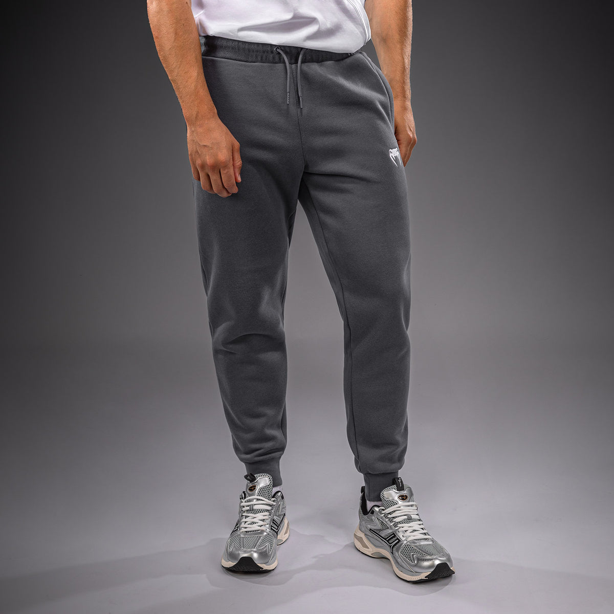 Venum Attack Fleece & Weave Joggers - Grey