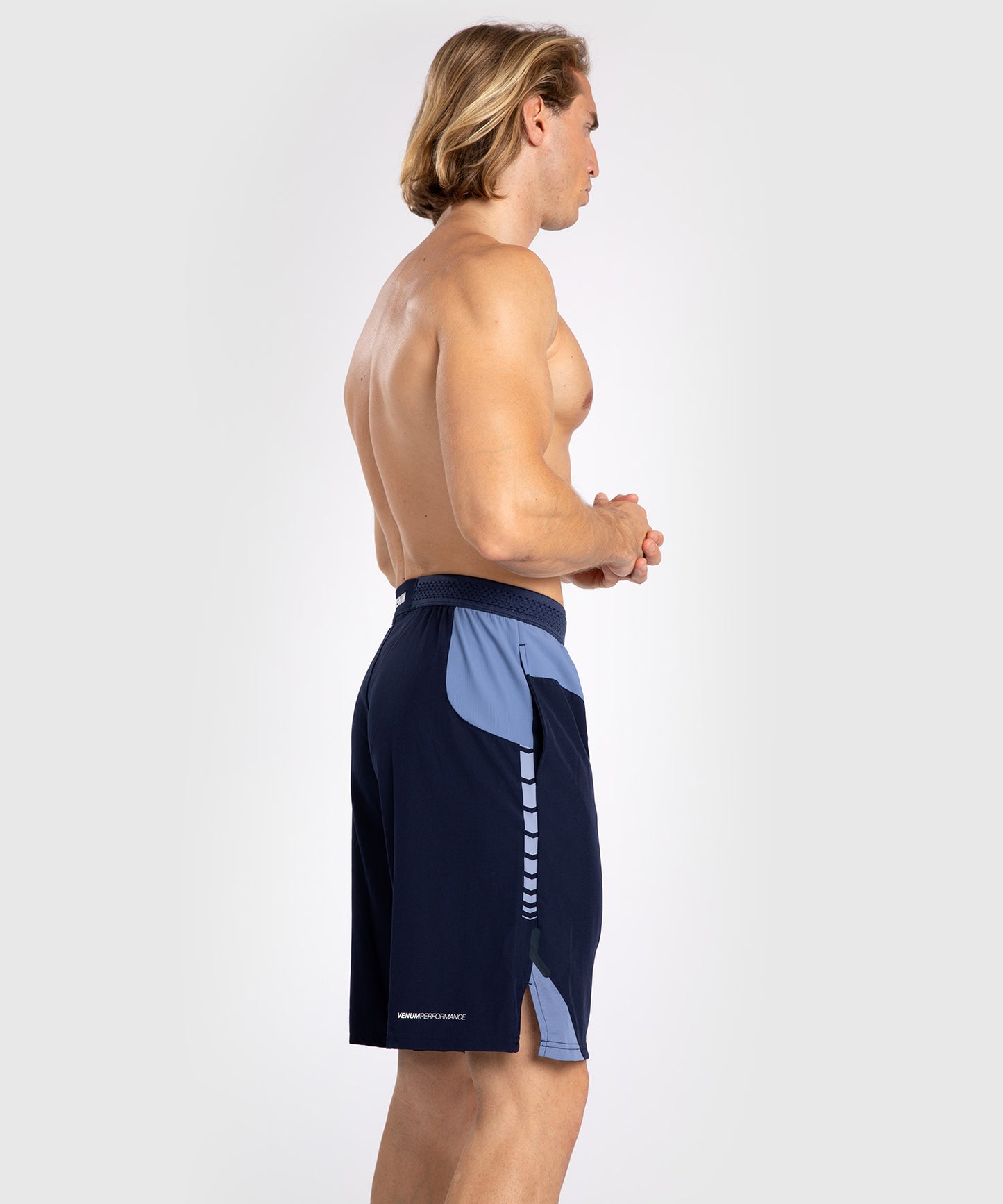 Venum Tempest Men's Training Shorts - Navy Blue/Blue