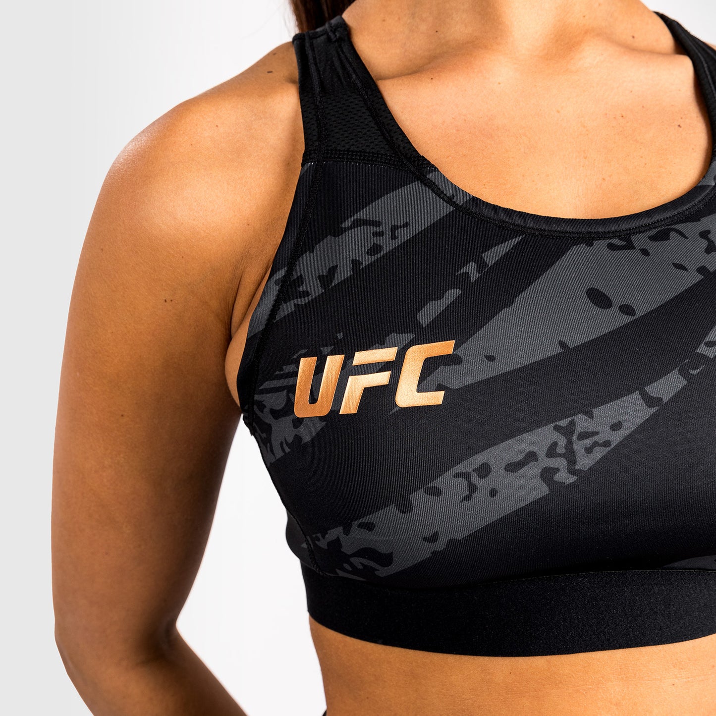 UFC Adrenaline by Venum Fight Week Women’s Sports Bra - Urban Camo
