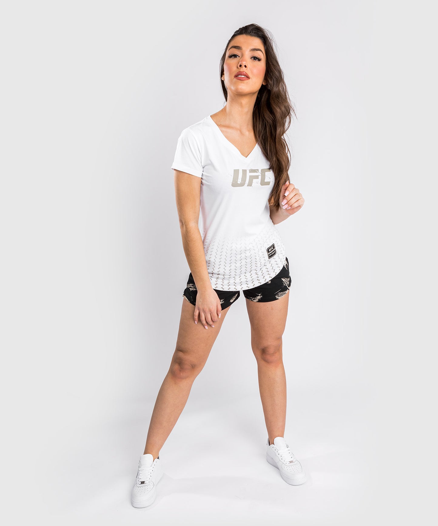UFC Venum Authentic Fight Week Women’s 2.0 Short Sleeve T-Shirt - White