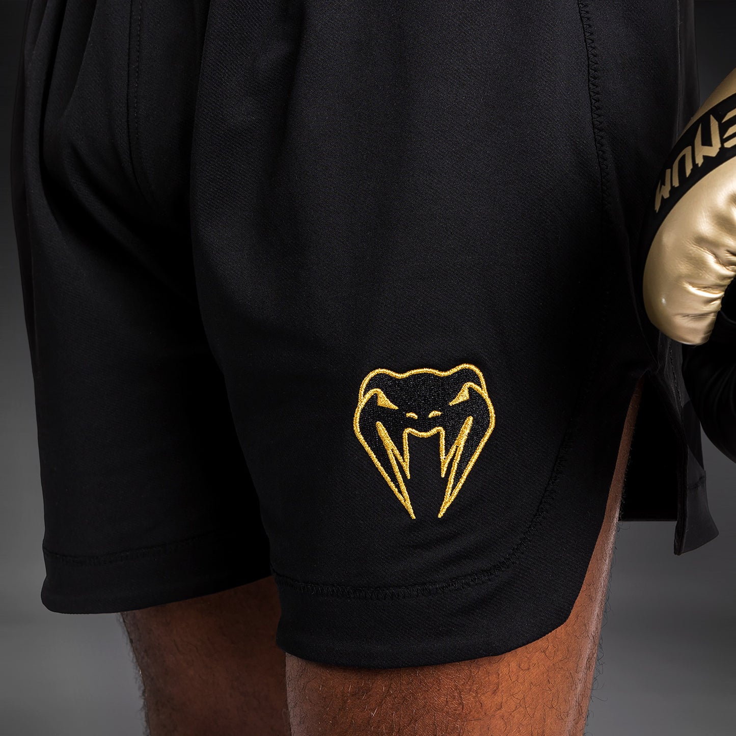 Venum Classic Boxing Shorts - Black/Gold