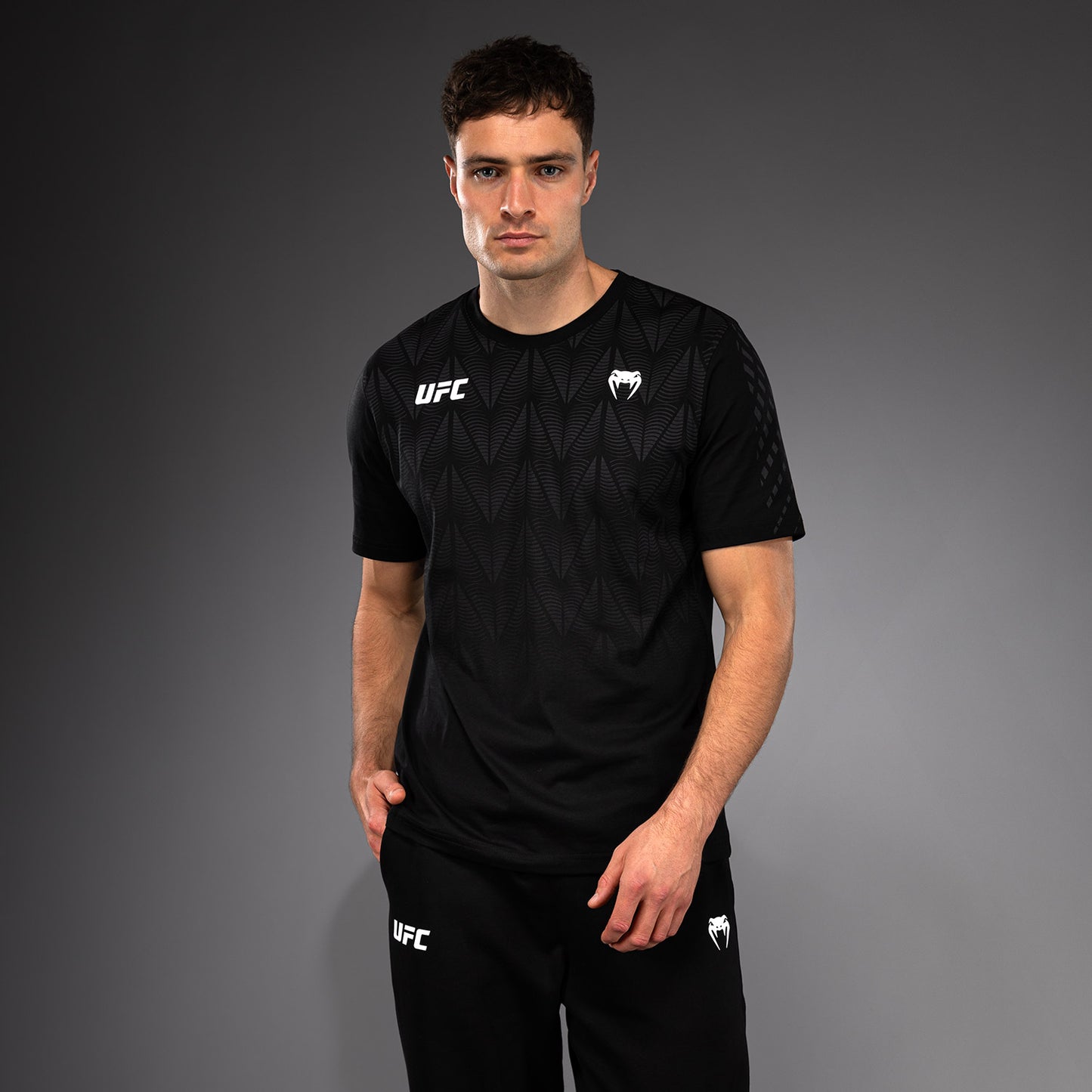 Men's UFC Zenith by Venum Replica Black T-Shirt