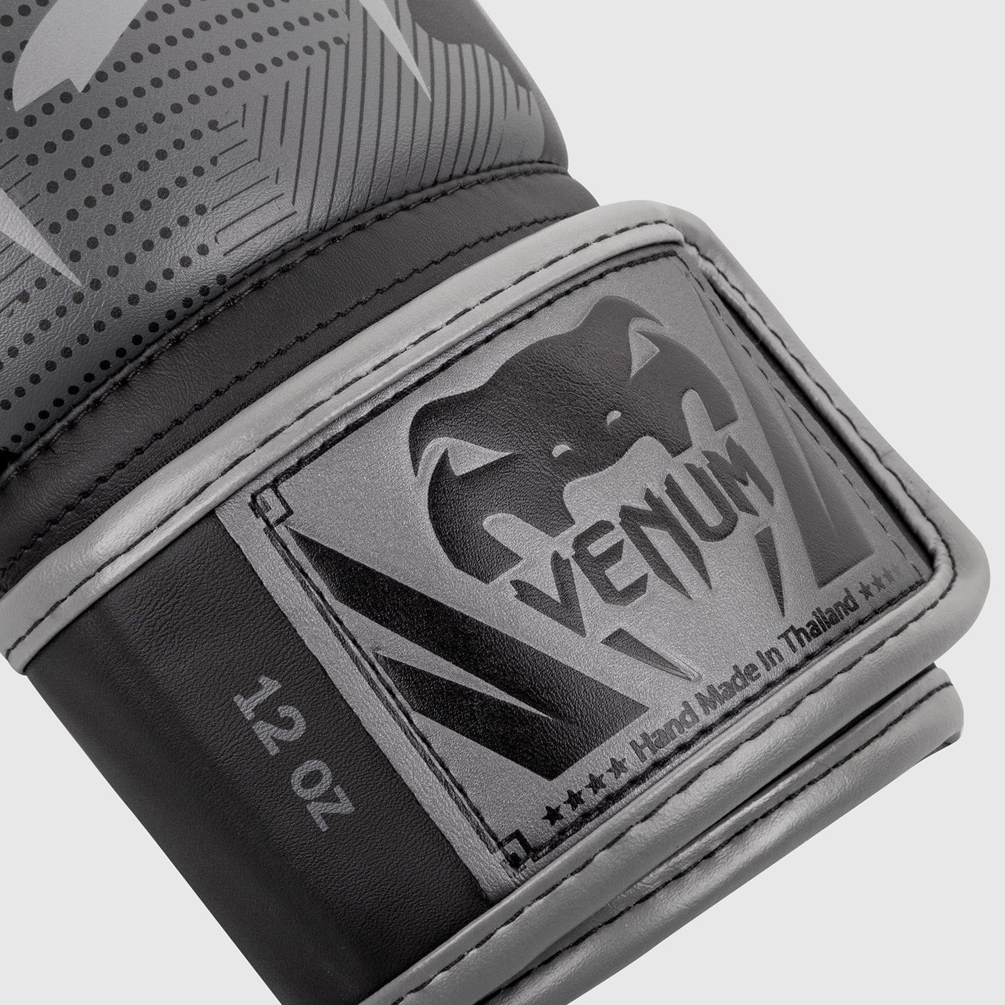 Venum Elite Boxing Gloves - Grey/Camo