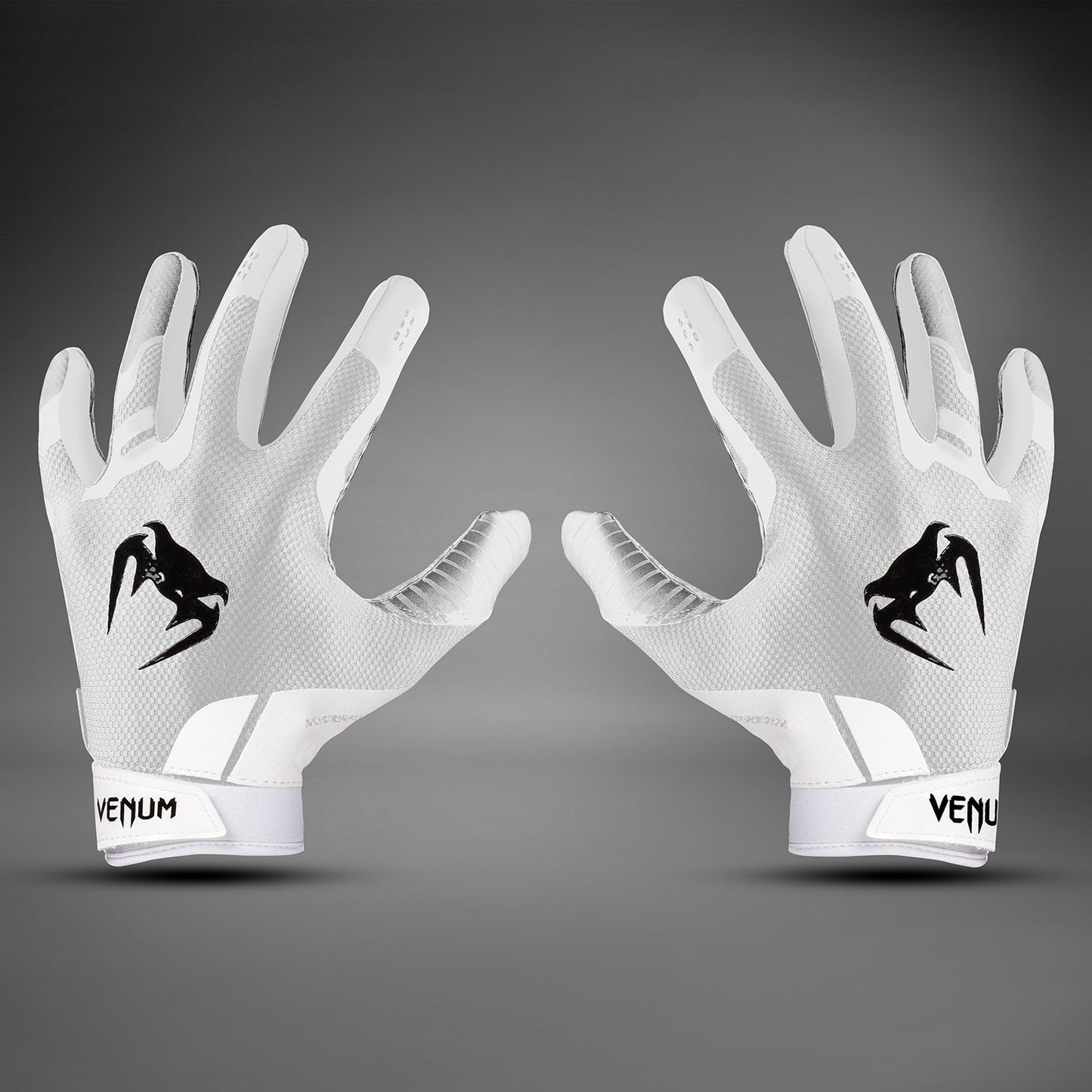 Venum Elite Football Gloves - White/Black