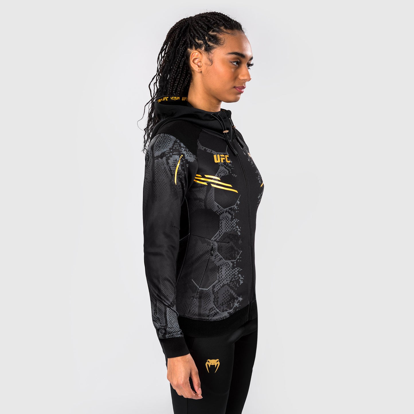 UFC Adrenaline by Venum Personalized Authentic Fight Night  Women’s Walkout Hoodie - Champion