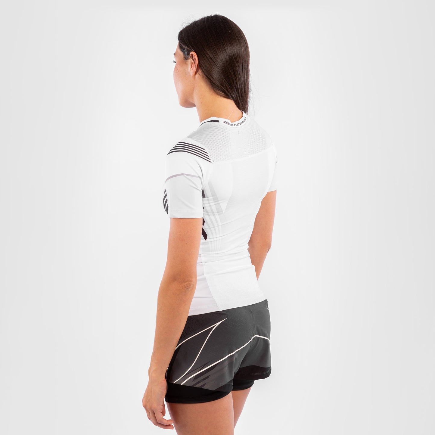 UFC Venum Authentic Fight Night Women's Rashguard - White