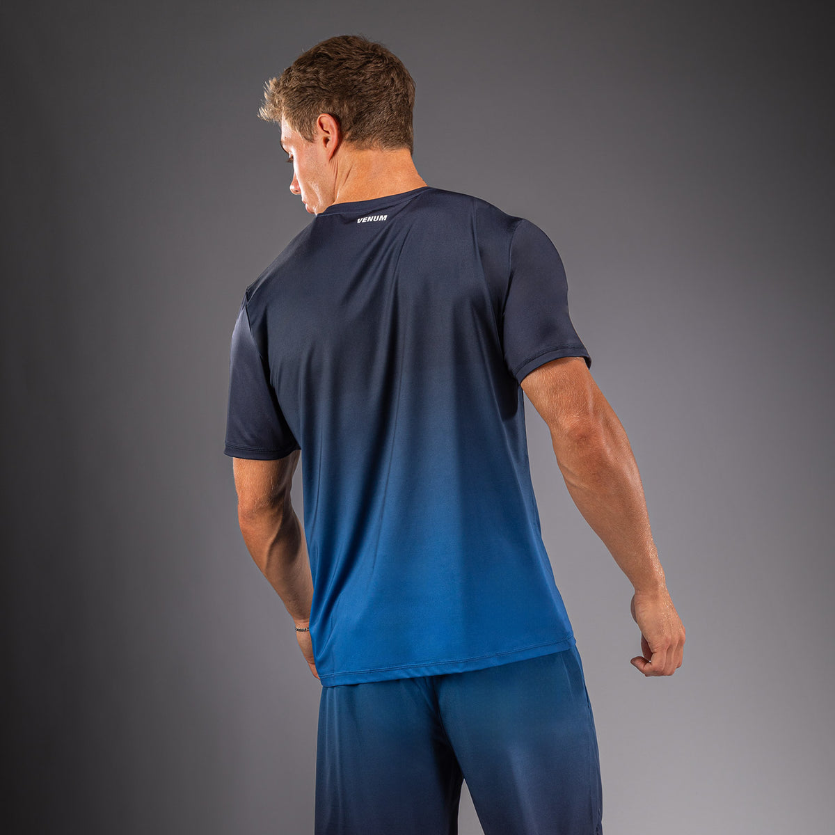 Venum Giant Shift Dry Tech T-Shirt - Dark Navy/Blue