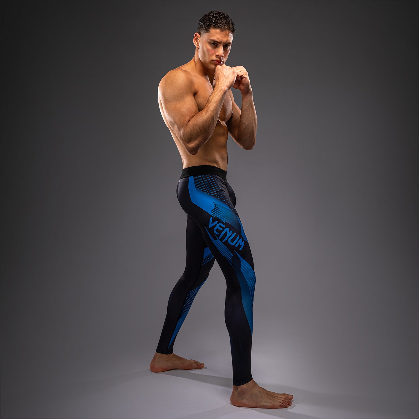 Venum No-Gi 6.0 Spats - Black/Blue