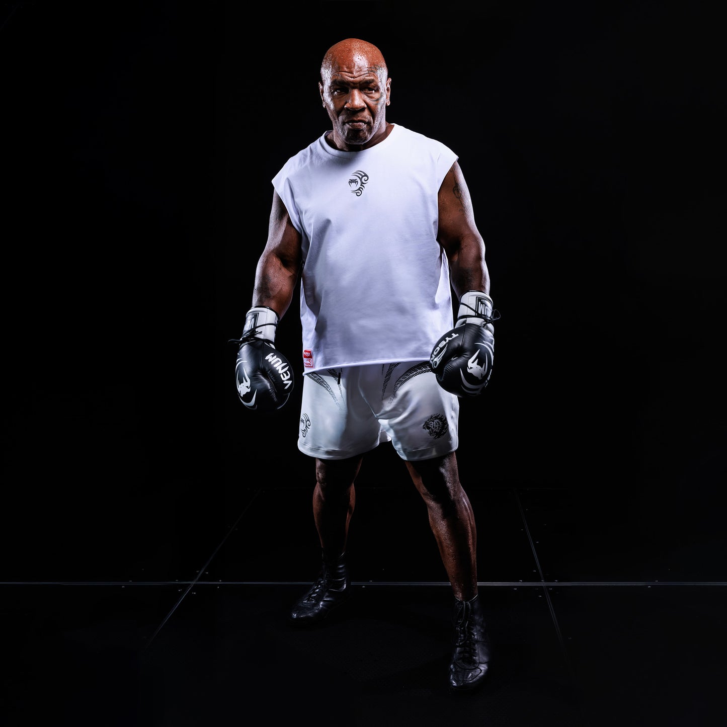 Venum x Mike Tyson Tiger Sleeveless T-Shirt - Optical White