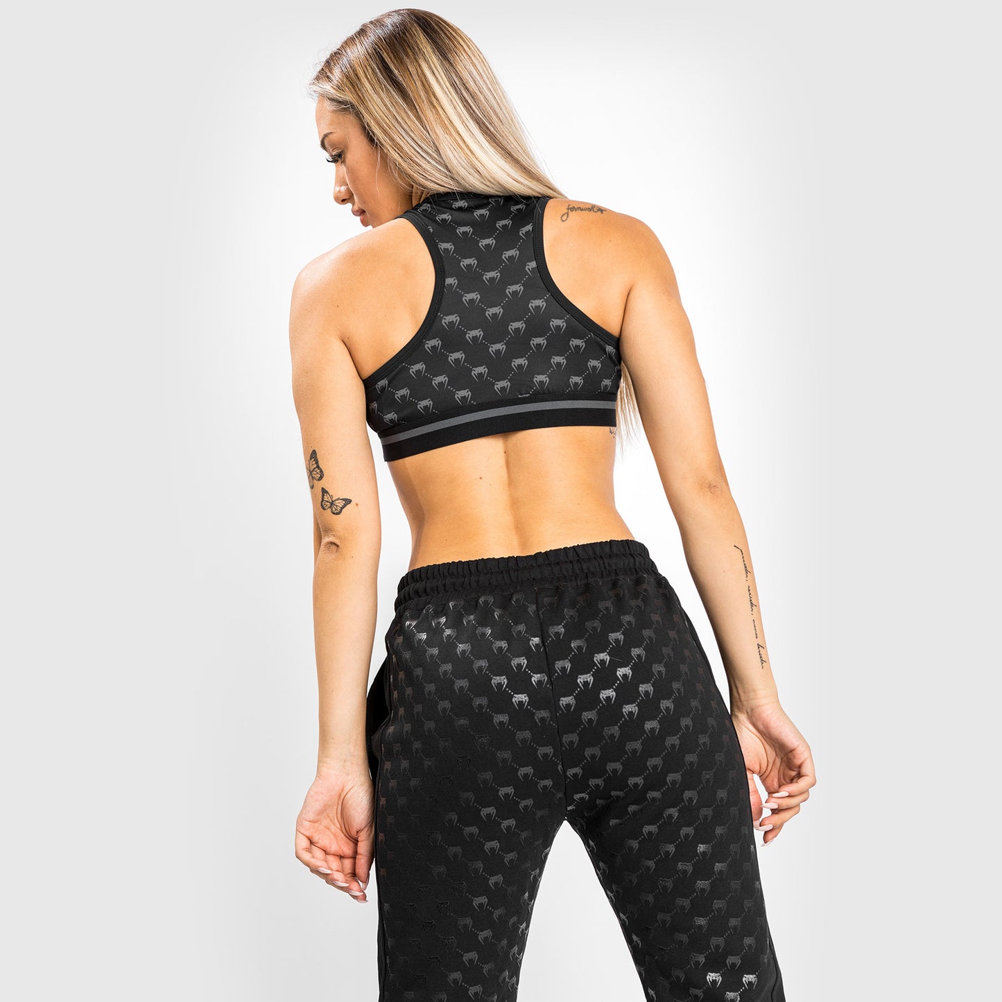 Venum Monogram Joggers - For Women - Black/Pink Gold