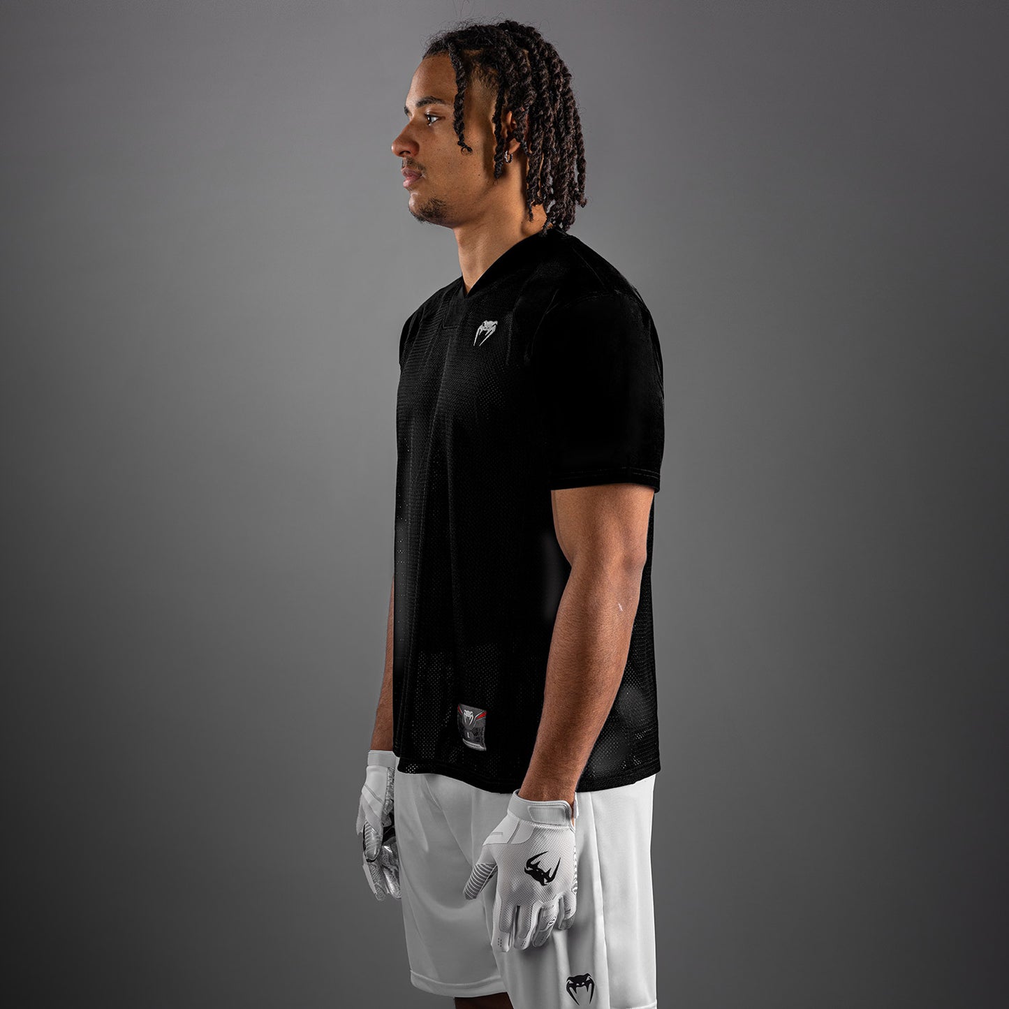 Venum Elite Football Short Sleeve Jersey - Black