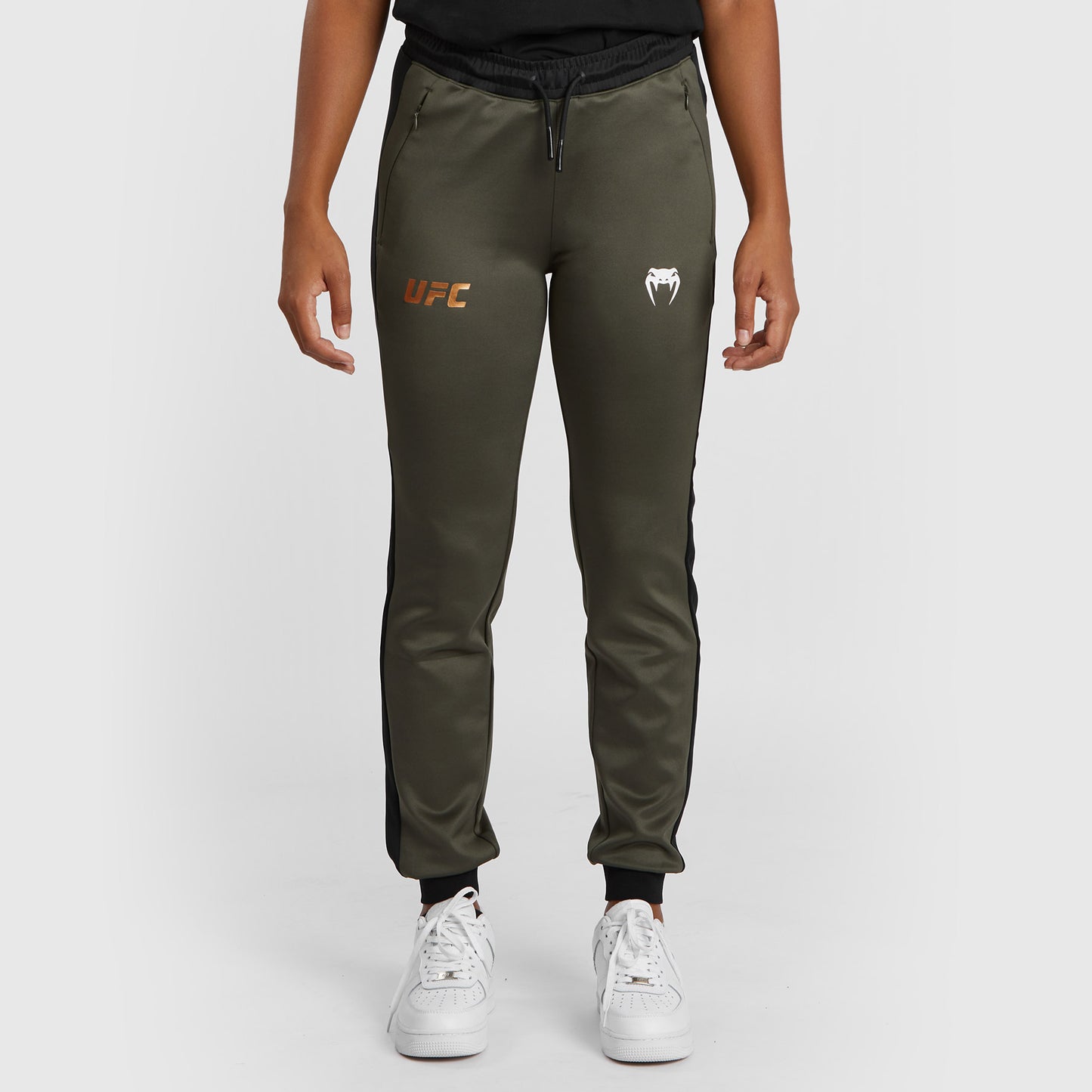 UFC Adrenaline by Venum Fight Week  Women’s Performance Jogging Pants - Khaki/Bronze
