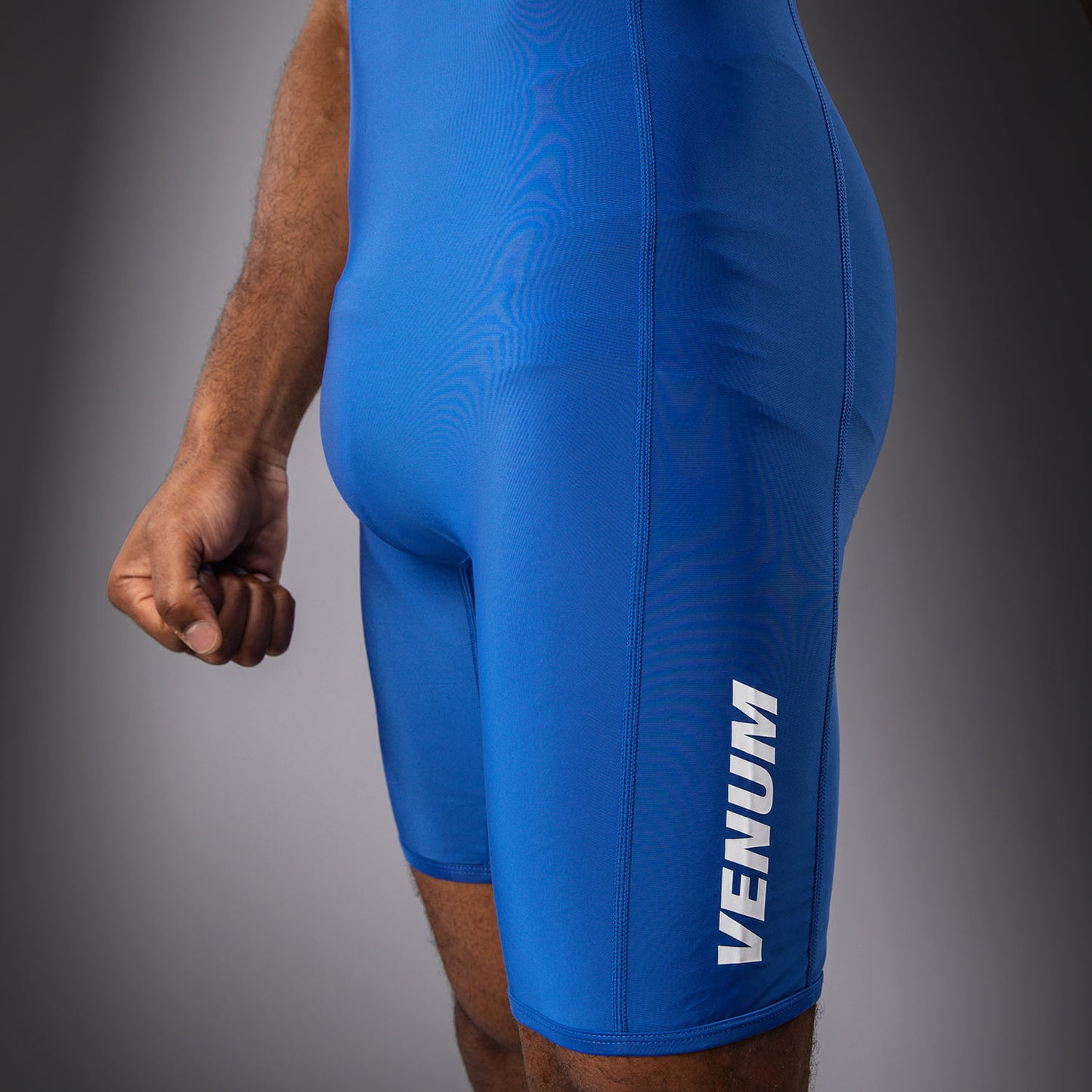 Venum Challenger Men's Wrestling Singlet - Blue