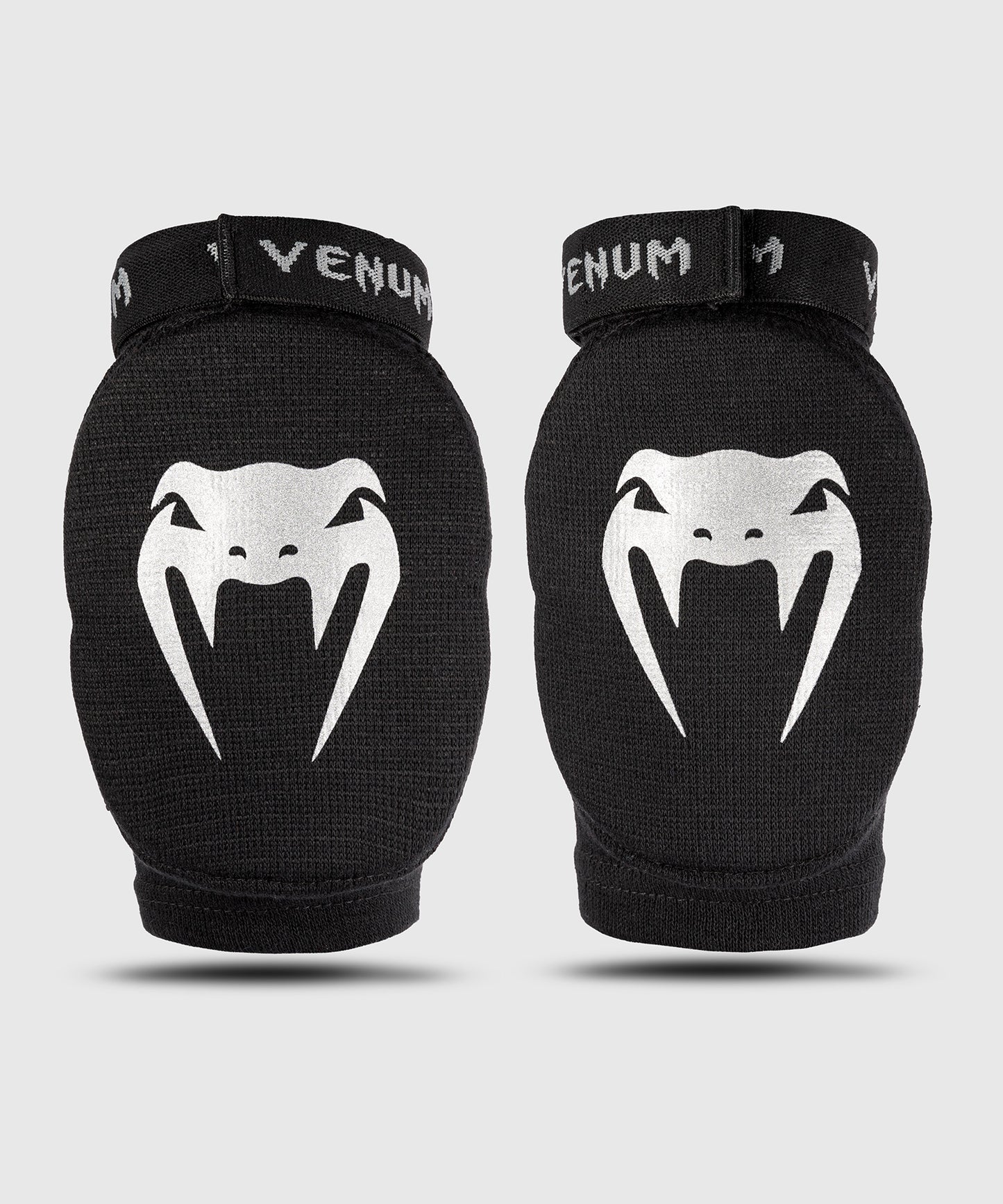 Venum Kontact Elbow Guards - Black/Silver