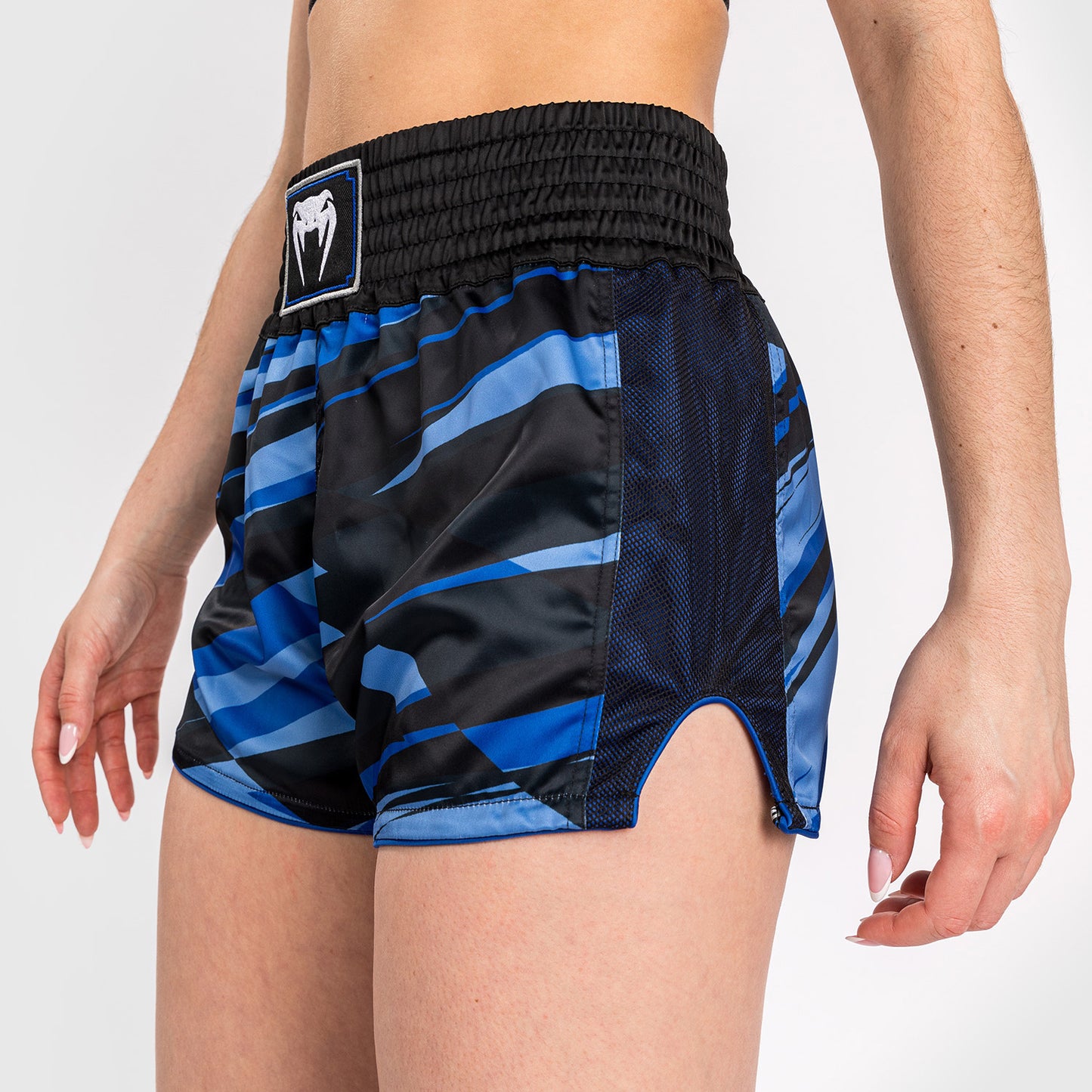 Venum Abyss Women’s Muay Thai Shorts - Shadow Blue