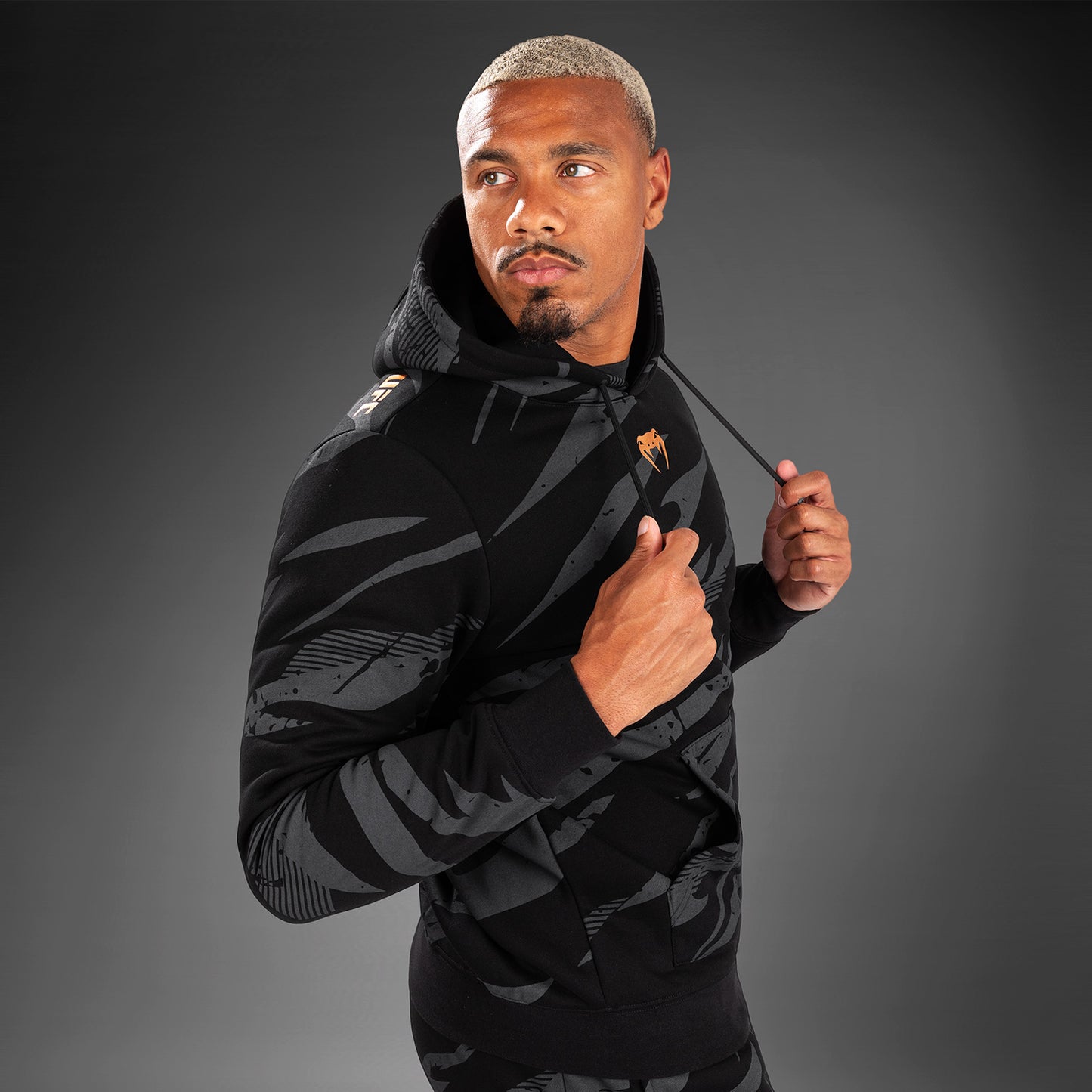 UFC Adrenaline by Venum Fight Week Men’s Pullover Hoodie - Urban Camo