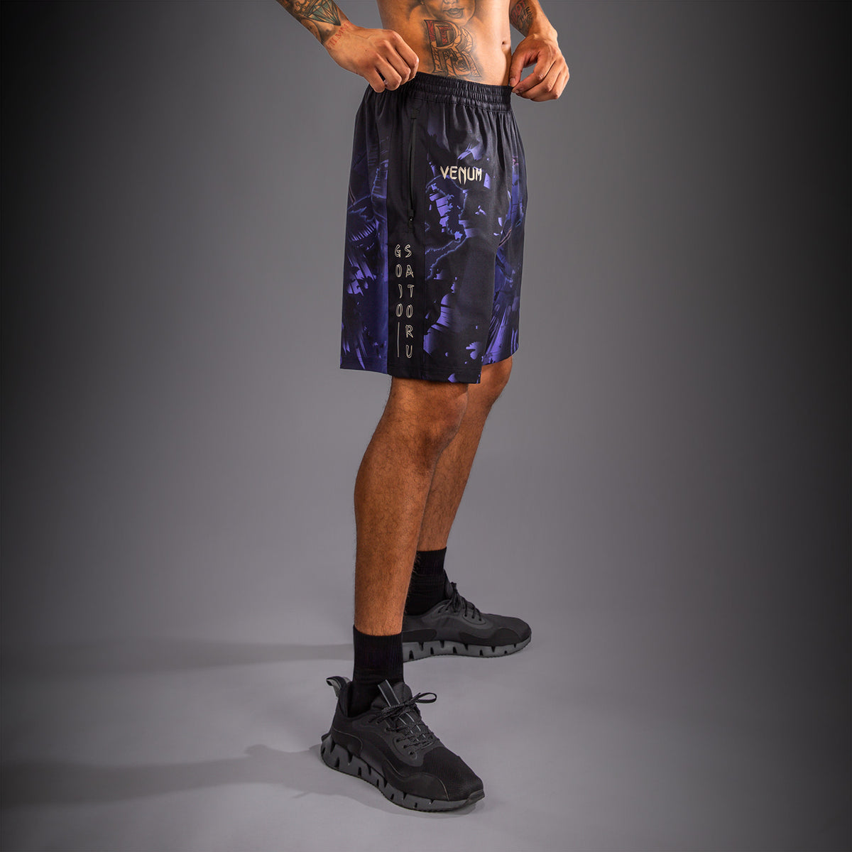 Jujutsu Kaisen x Venum Gojo Training Shorts - Purple