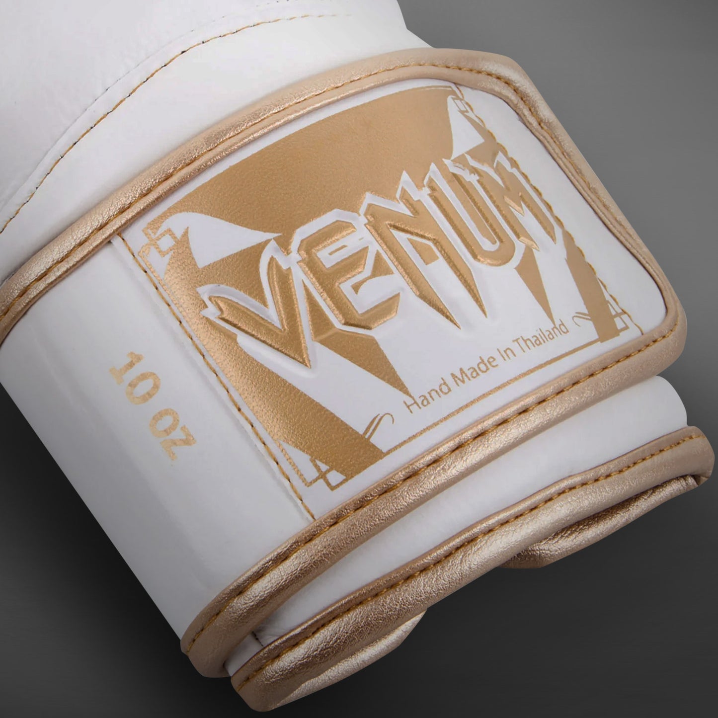 Venum Giant 3.0 Boxing Gloves - Nappa Leather - White/Gold