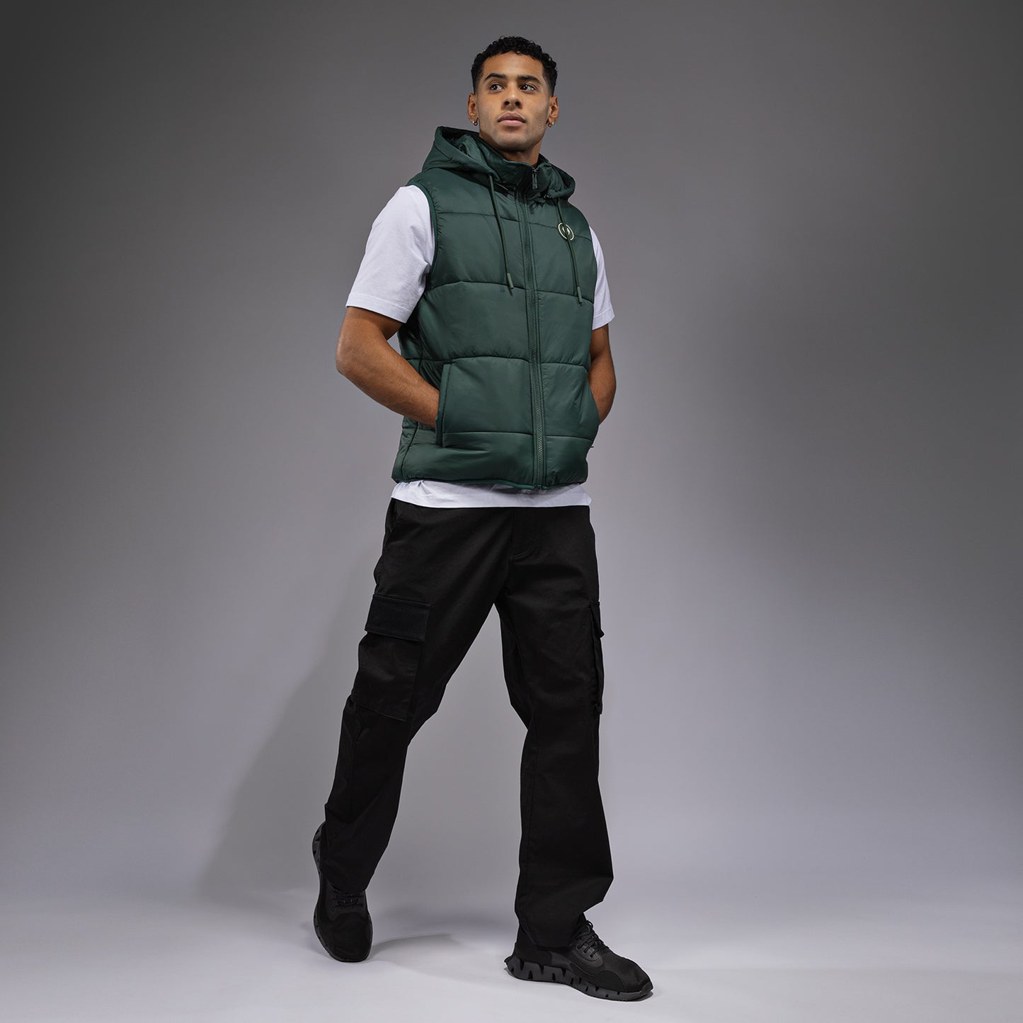 Venum Urban Guard Down Vest - Forest Green