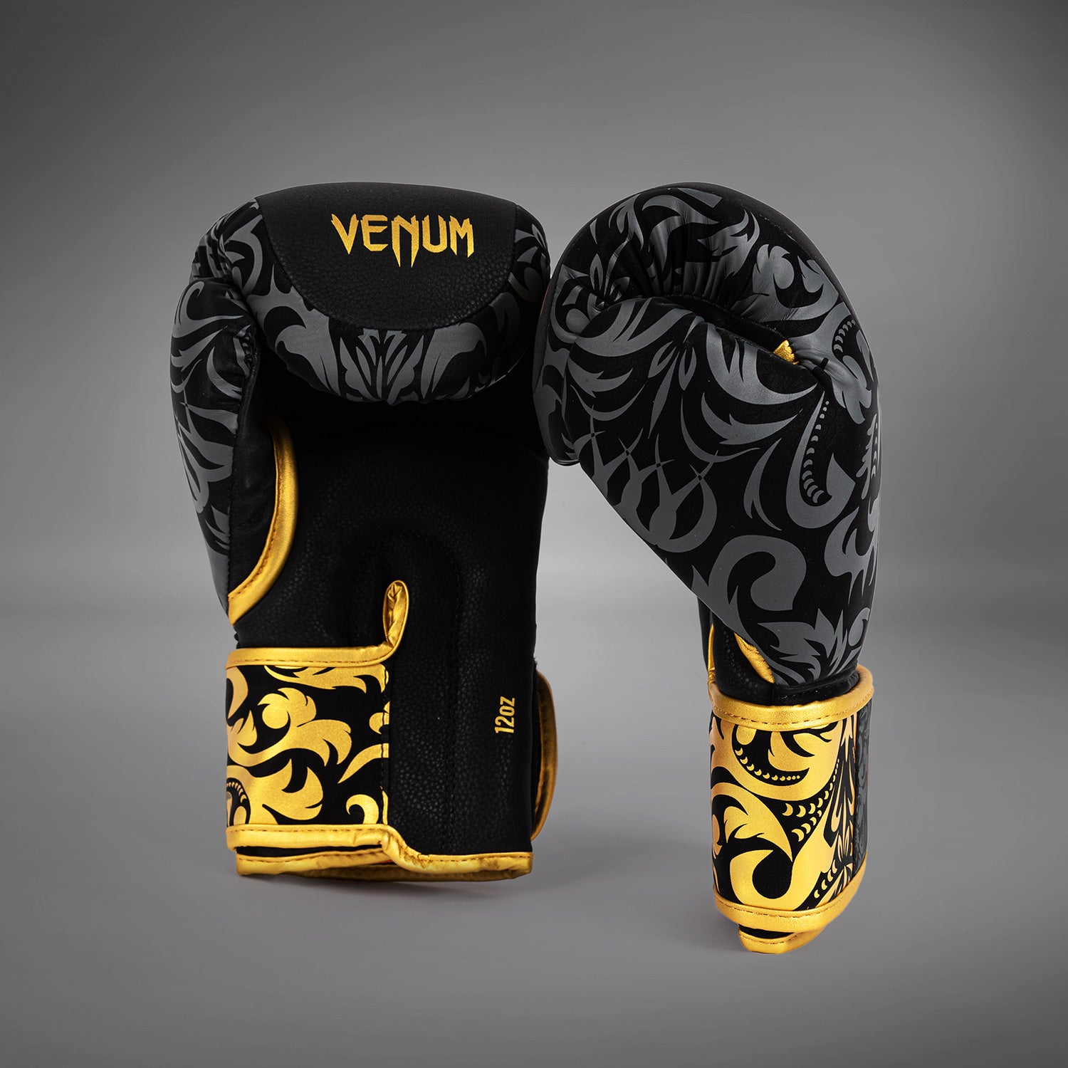 Venum × TOPURIA ボクシンググローブ 12oz 黒/金 新品未使用 724d8376f3ee44a902d12268c568df