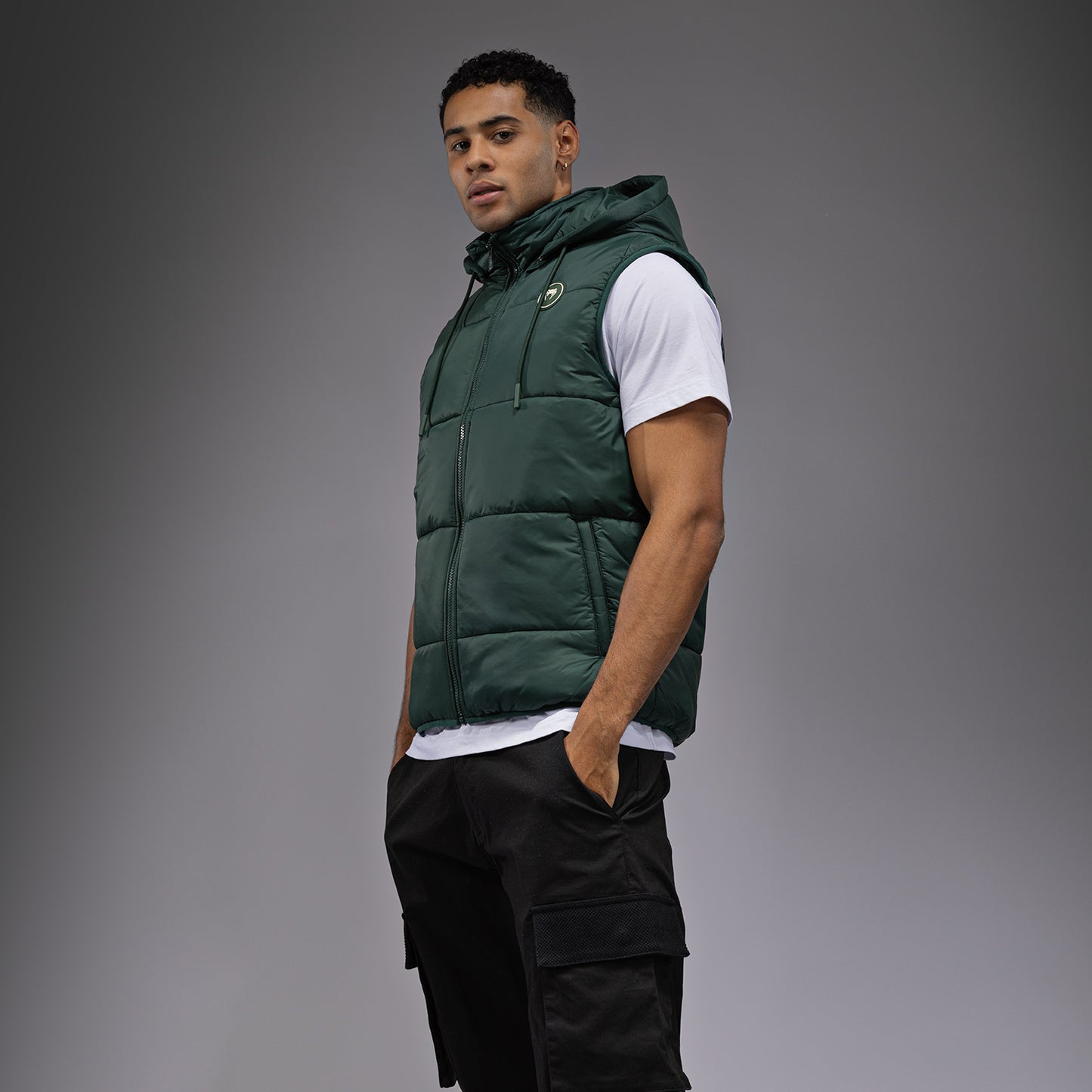 Venum Urban Guard Down Vest - Forest Green