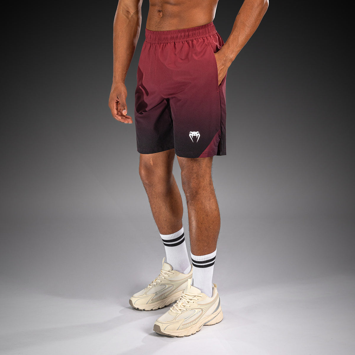 Venum Giant Shift Training Shorts - Black/Red