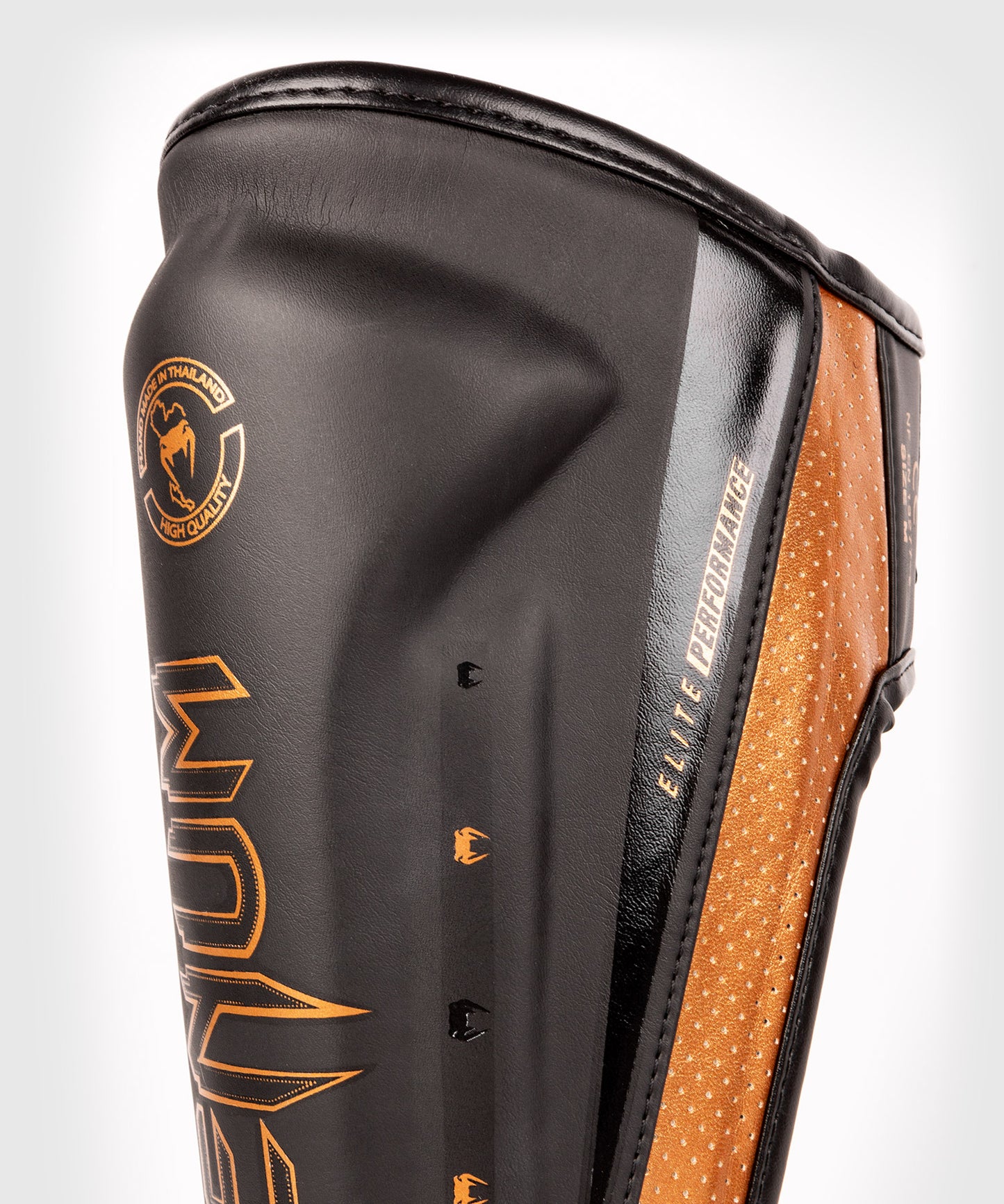 Venum Elite Evo Shinguards - Black/Bronze