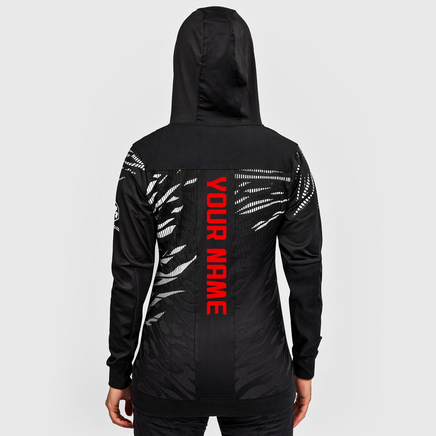 UFC Fusion by Venum Personalized Authentic Fight Night Women's Hoodies - Black