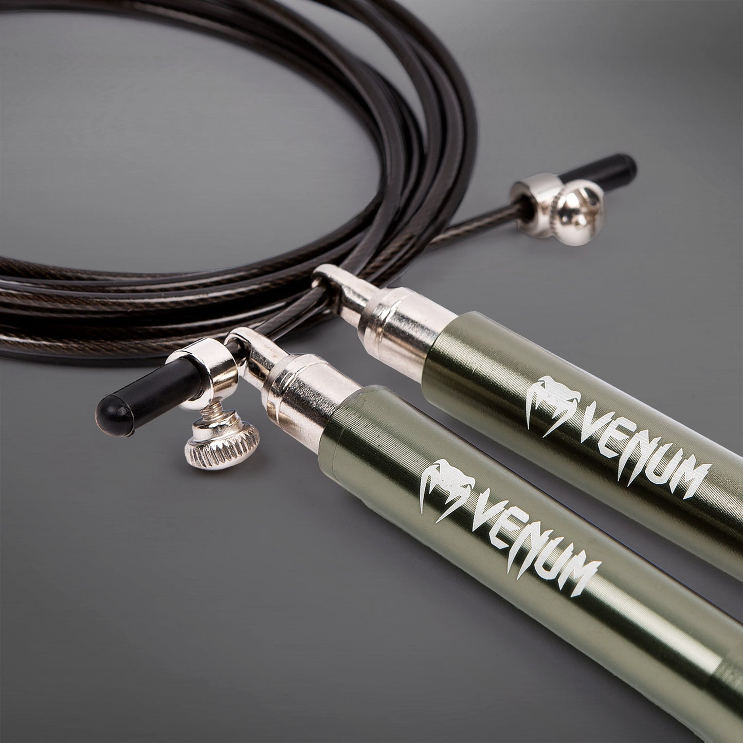 Venum Thunder Evo Jump Rope - Silver
