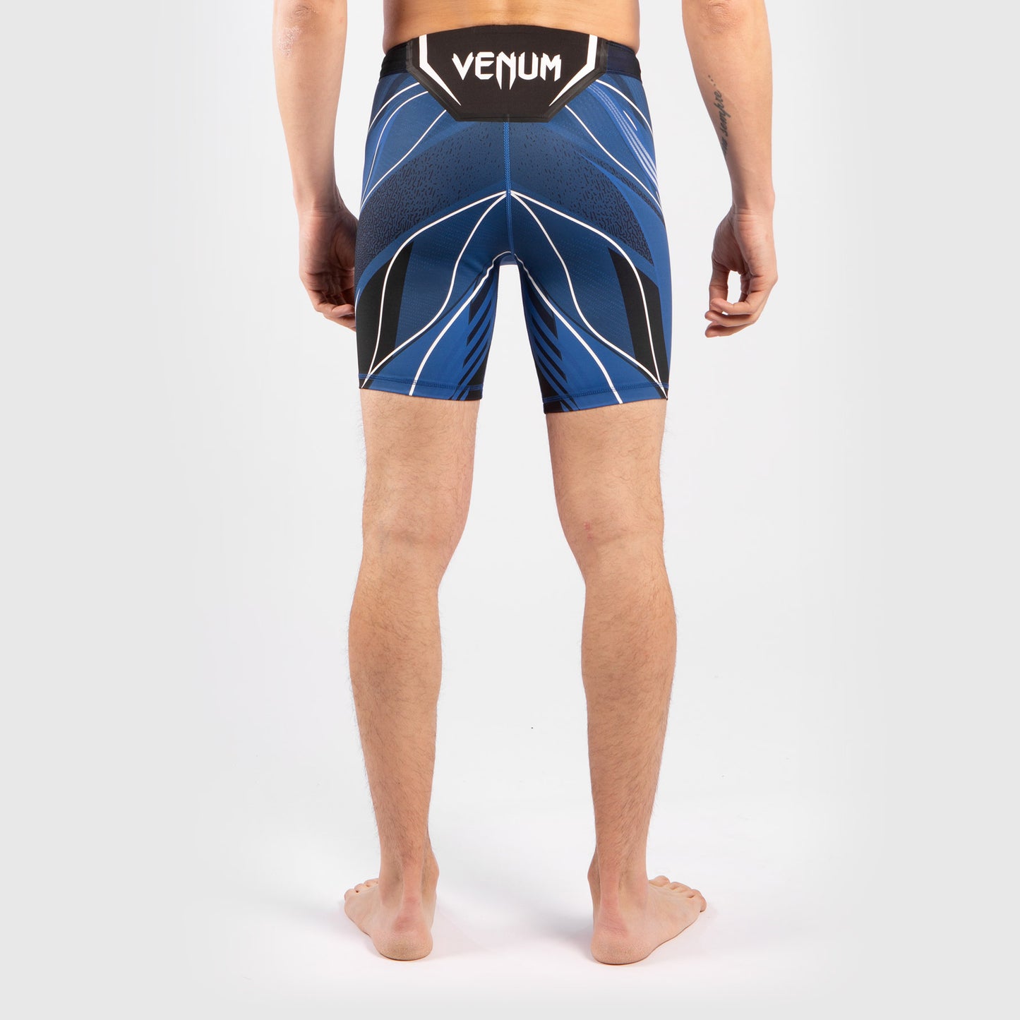 UFC Venum Authentic Fight Night Men's Vale Tudo Shorts - Short Fit - Blue