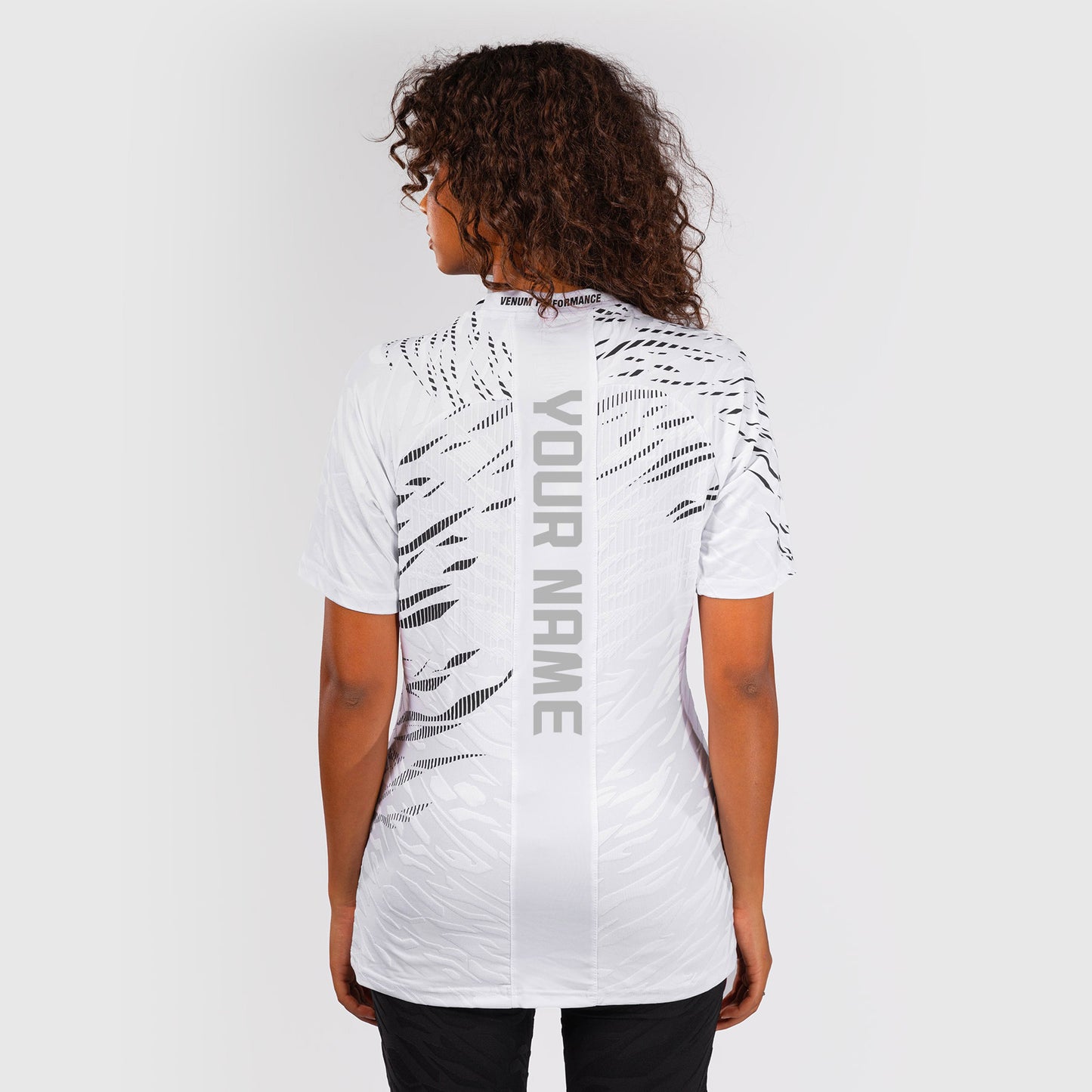 UFC Fusion by Venum Personalized Authentic Fight Night Women's Walkout Jersey - White