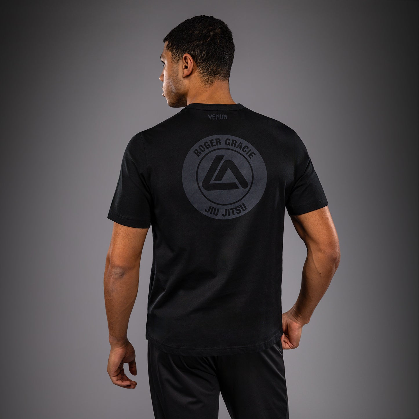 Venum x Roger Gracie Academy T-Shirt - Black