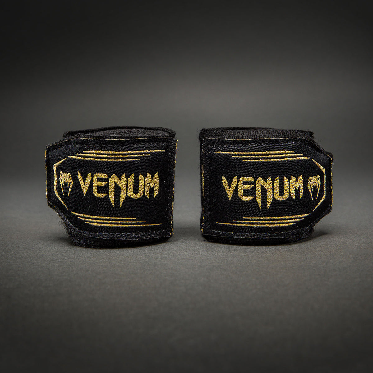 Venum Kontact Evo Boxing Hand Wraps - Black/Gold