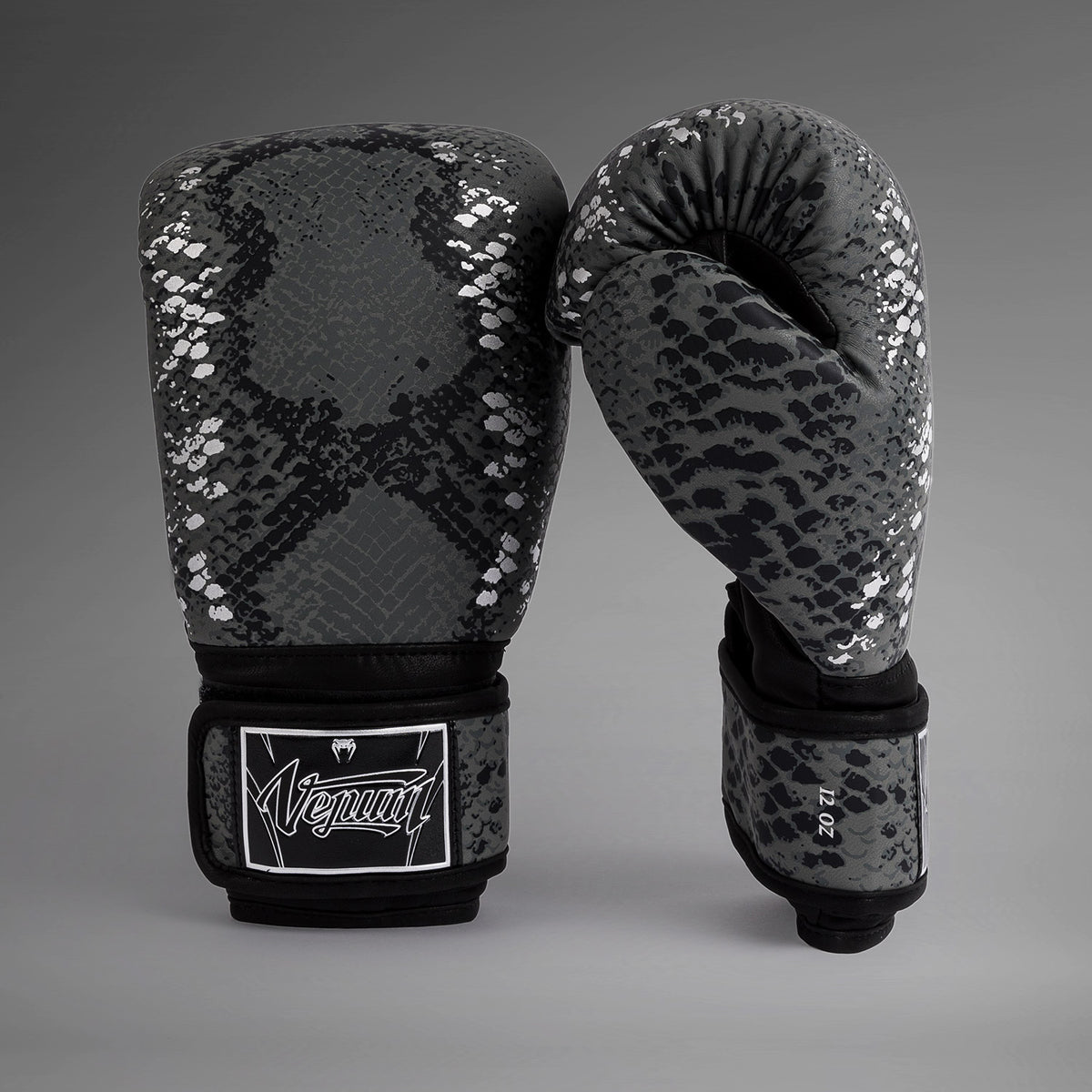 Gants De Combat Dam Neoprene Fighter - Noir/Gris Taille M