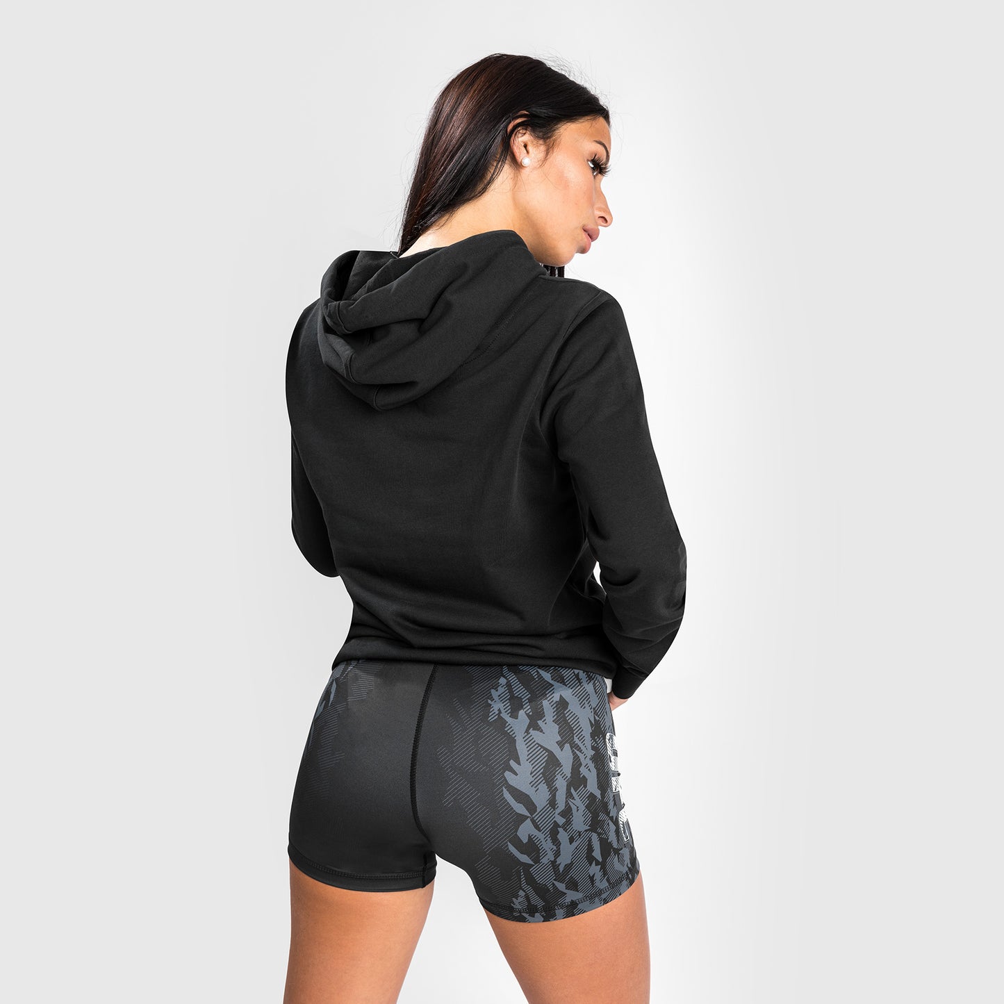 UFC Venum Authentic Fight Week Women's Pullover Hoodie - Black