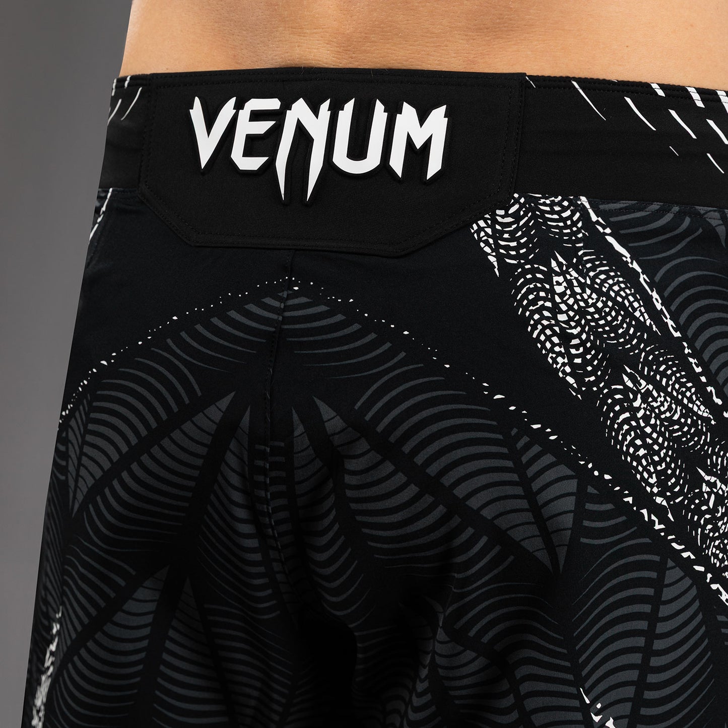 Men's UFC Zenith by Venum Black Authentic Fight Night Short Fit Fight Short