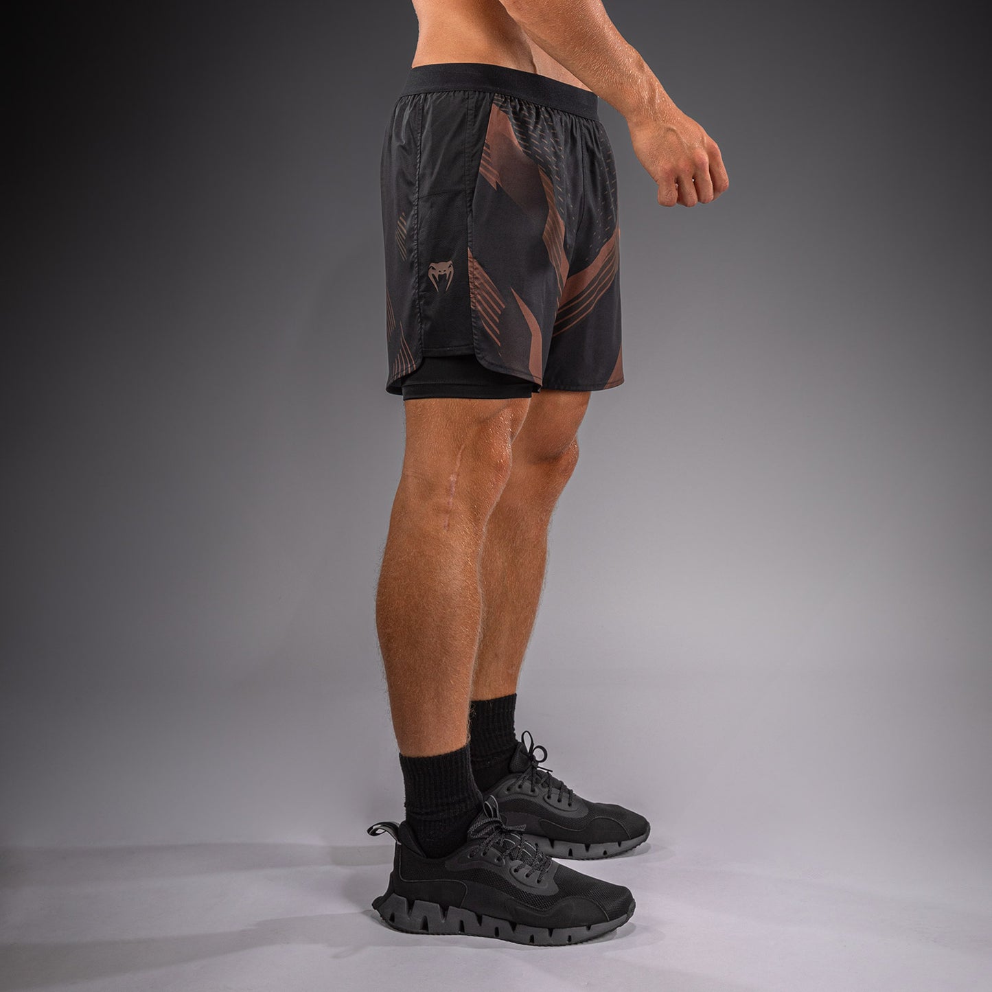 Venum No-Gi 6.0 Training Shorts - Black/Brown