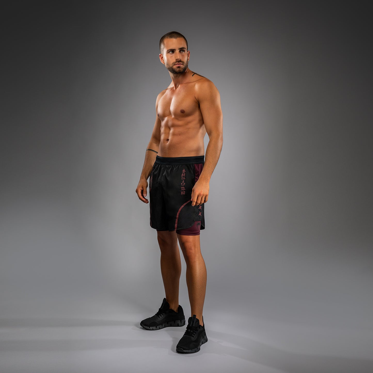 Venum x Assassin’s Creed Shadows Men’s Training Shorts - Burgundy/Black
