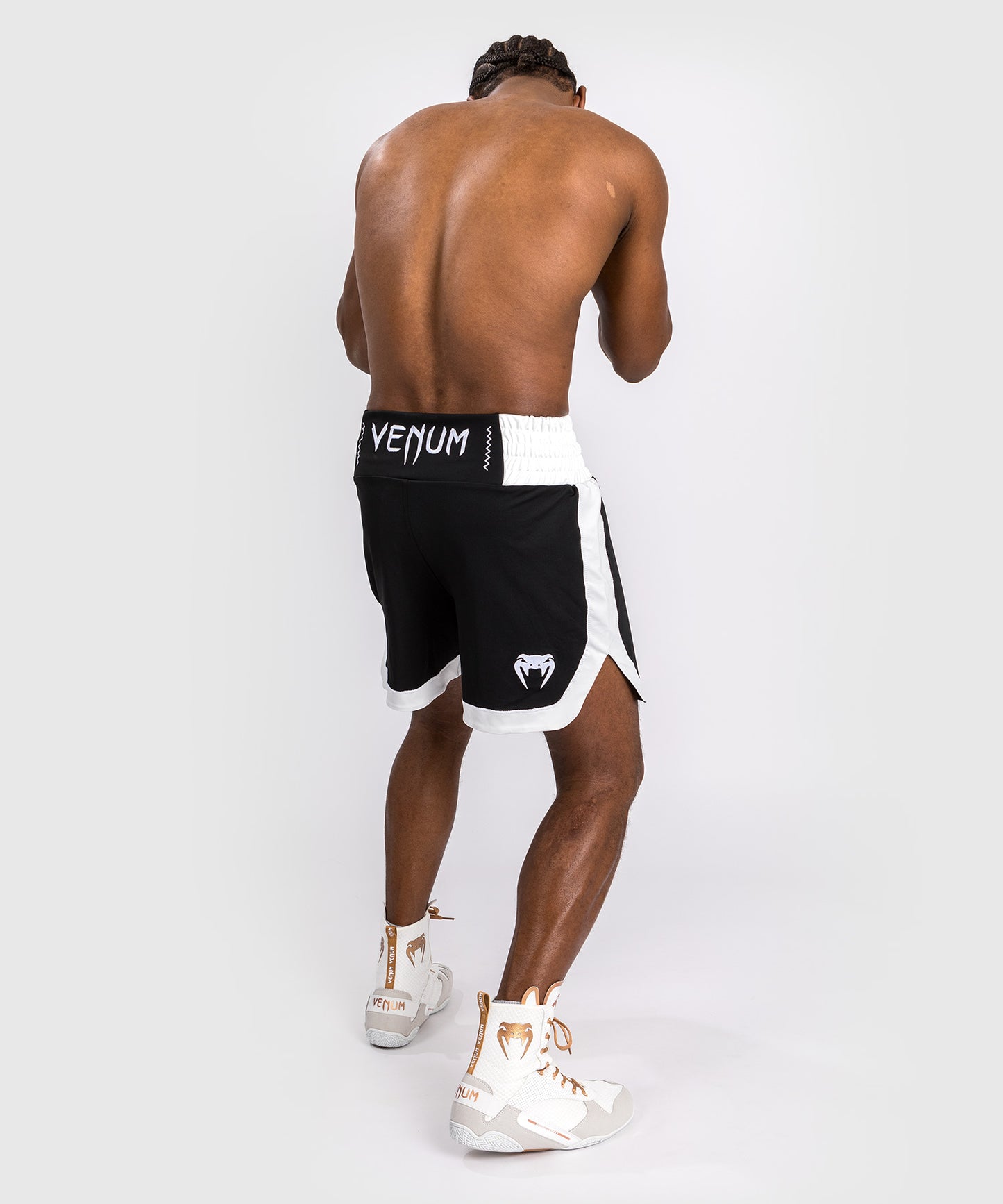 Venum Classic Boxing Shorts - Black/White