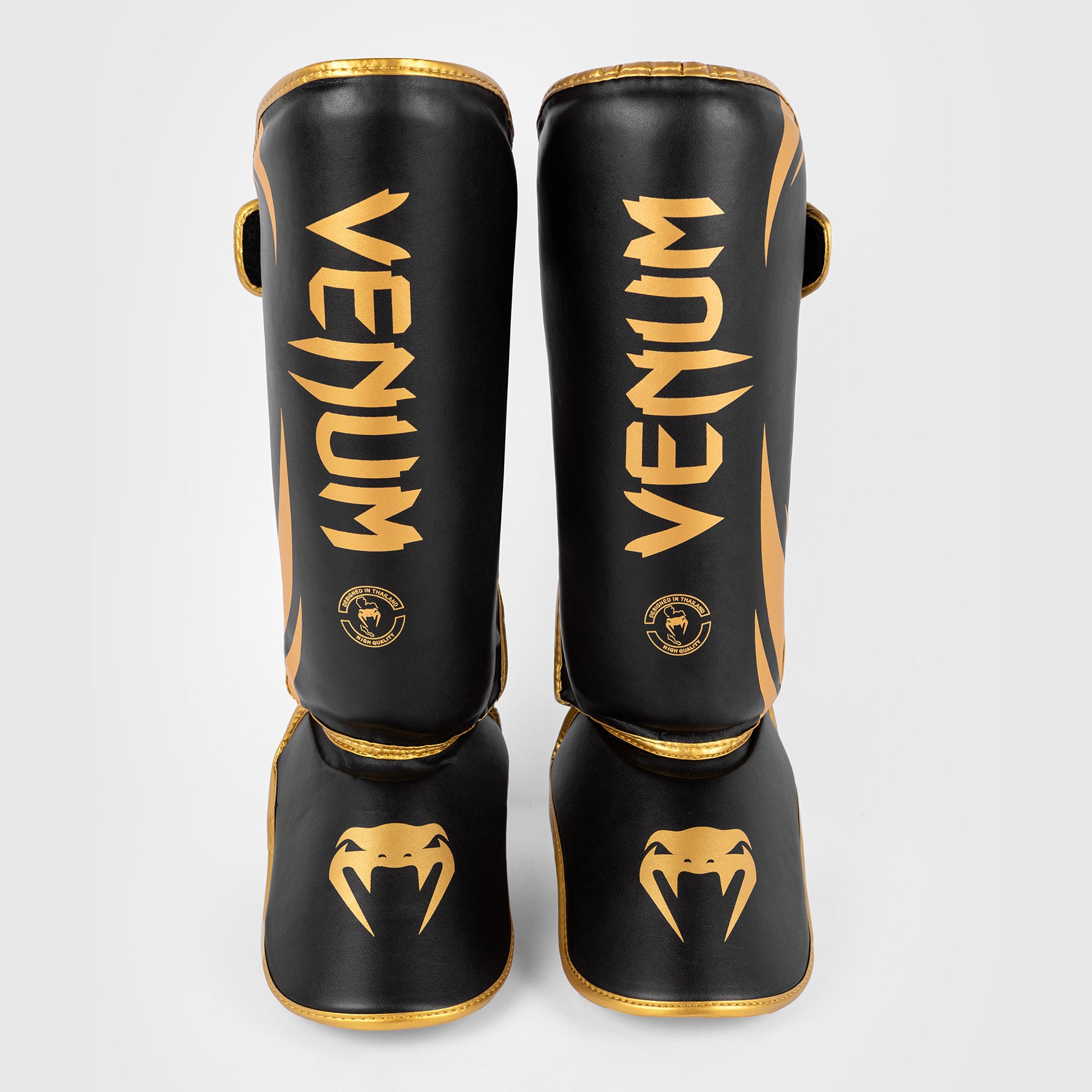 Venum Elite Standup シンガード Gold/Black Venum Elite Standup Shin guards - Gold/Black - Venum