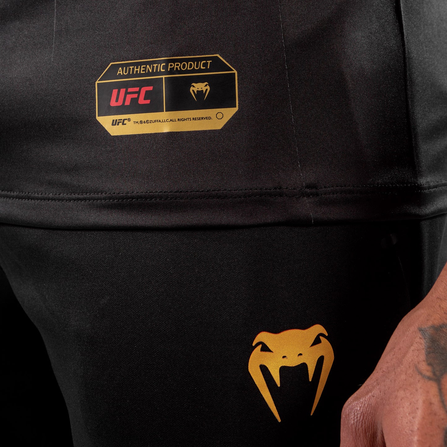 UFC Venum Personalized Authentic Fight Night Men's Walkout Jersey - Champion