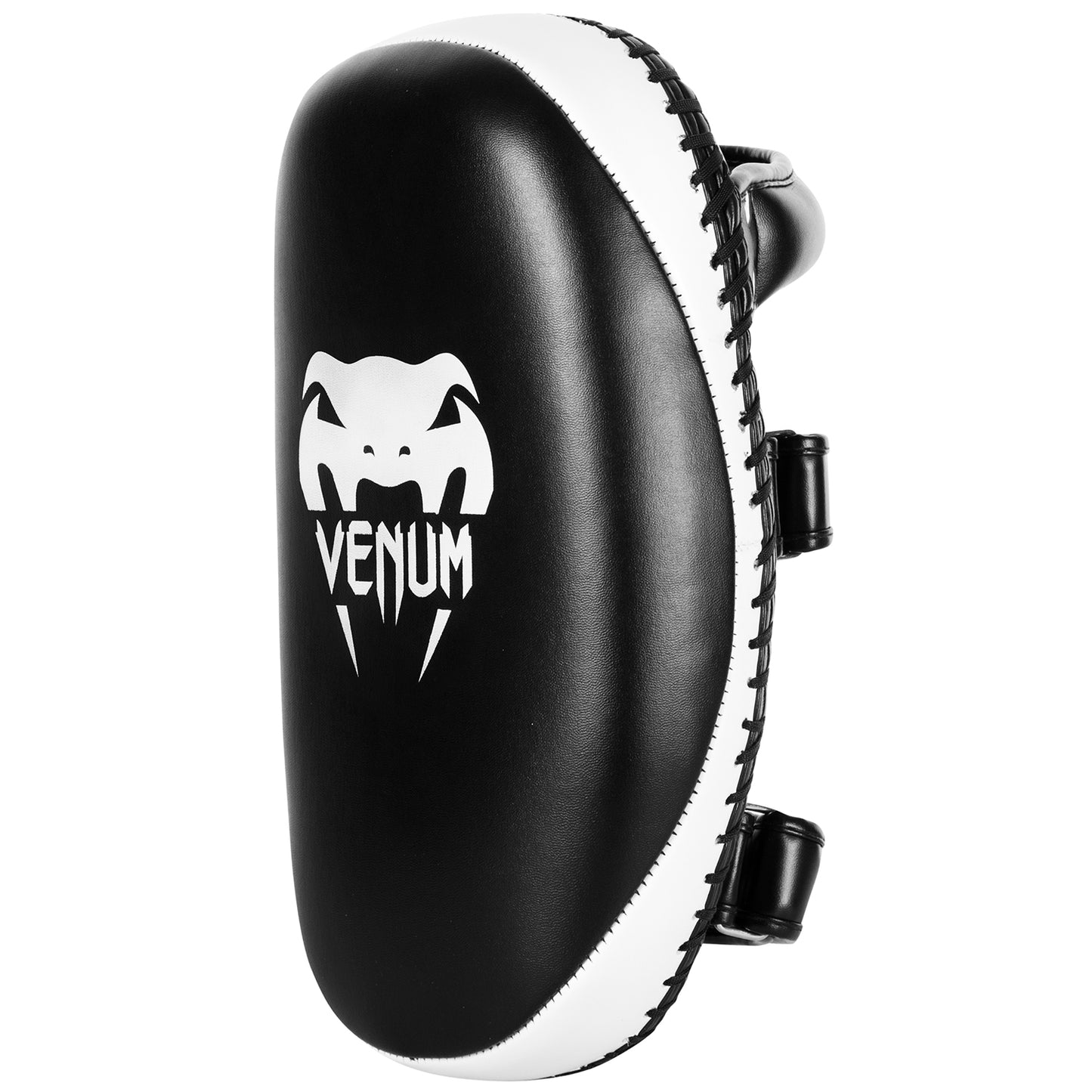 Venum Light Kick Pads - Skintex Leather - Black/Ice (Pair)