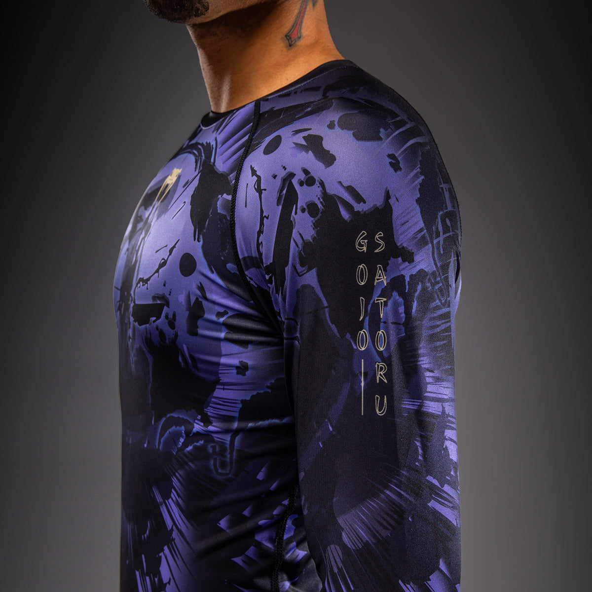 Jujutsu Kaisen x Venum Gojo Long Sleeve Rashguard - Purple