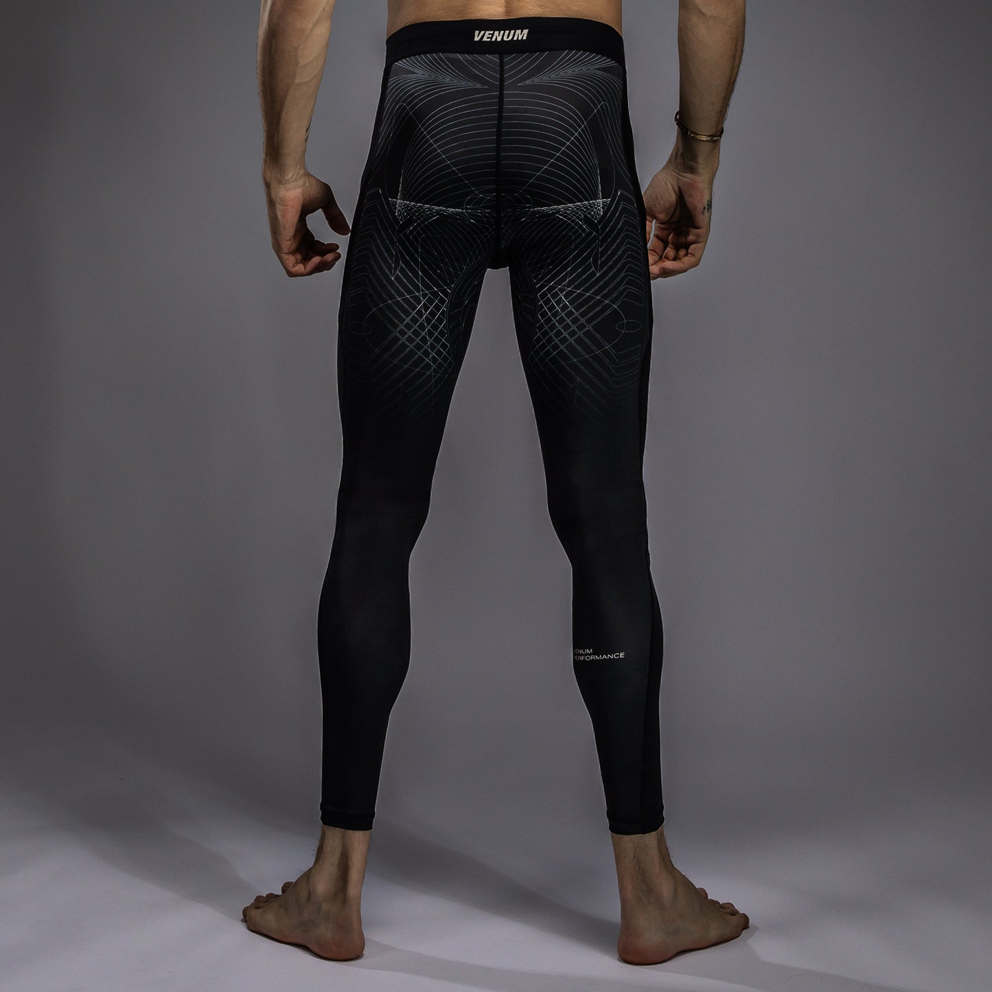 Venum G-Fit Air Men's Spats - Deep Black/Desert Sand