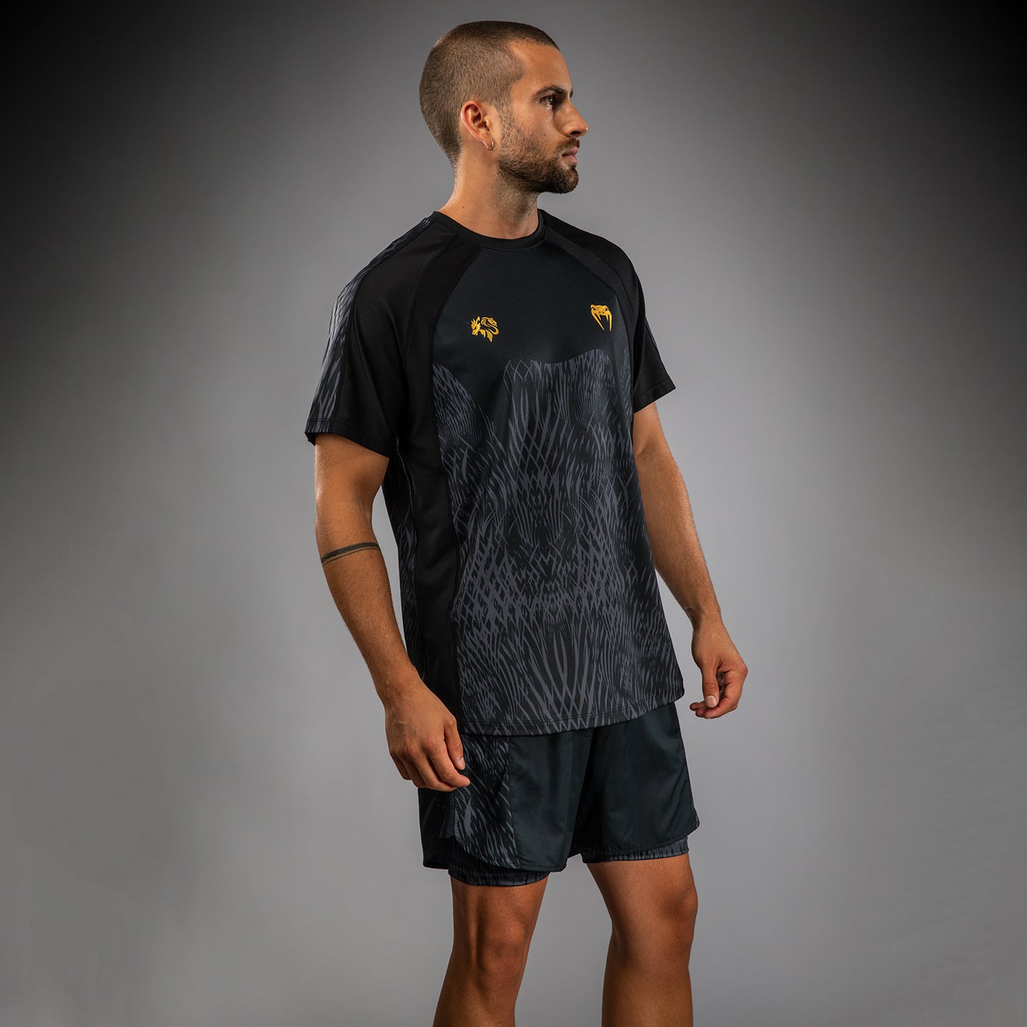 Venum x Chimaev Dry Tech - Black/Grey