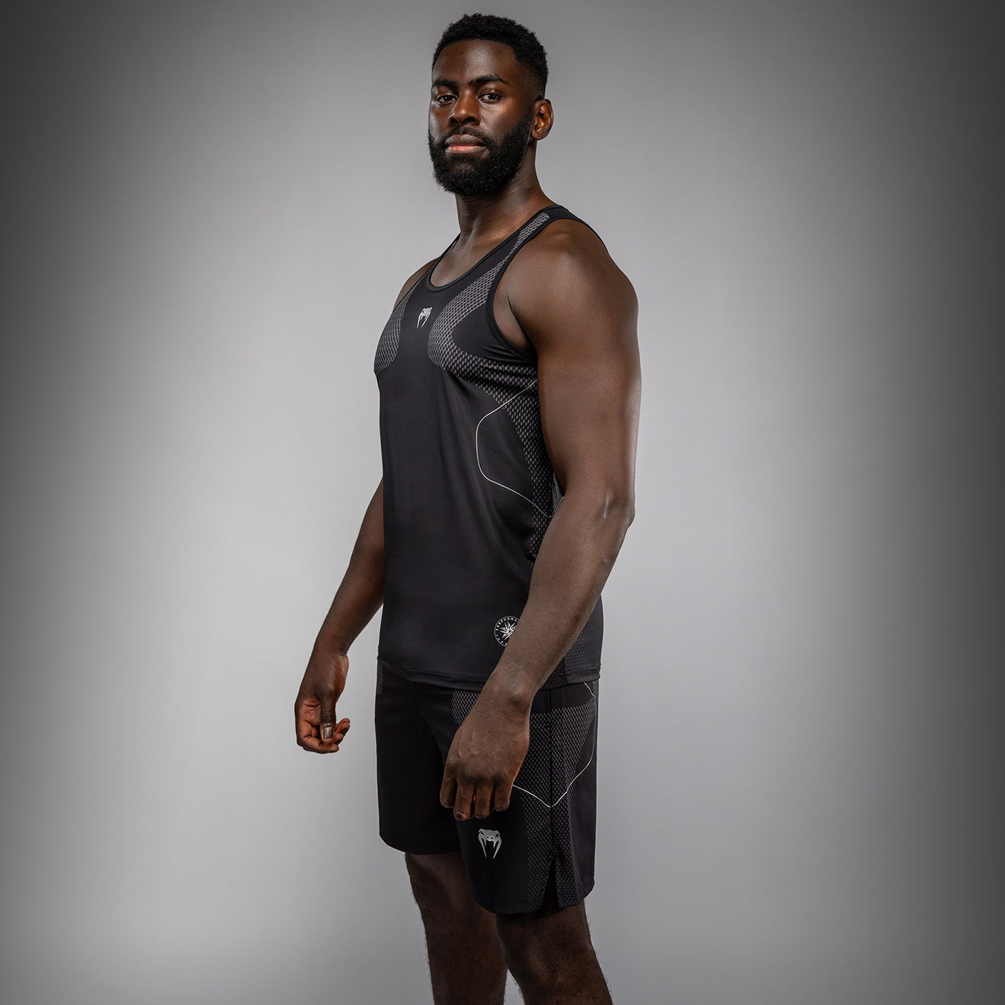 Venum Nexus Dry-Tech Tank Top - Black/Silver