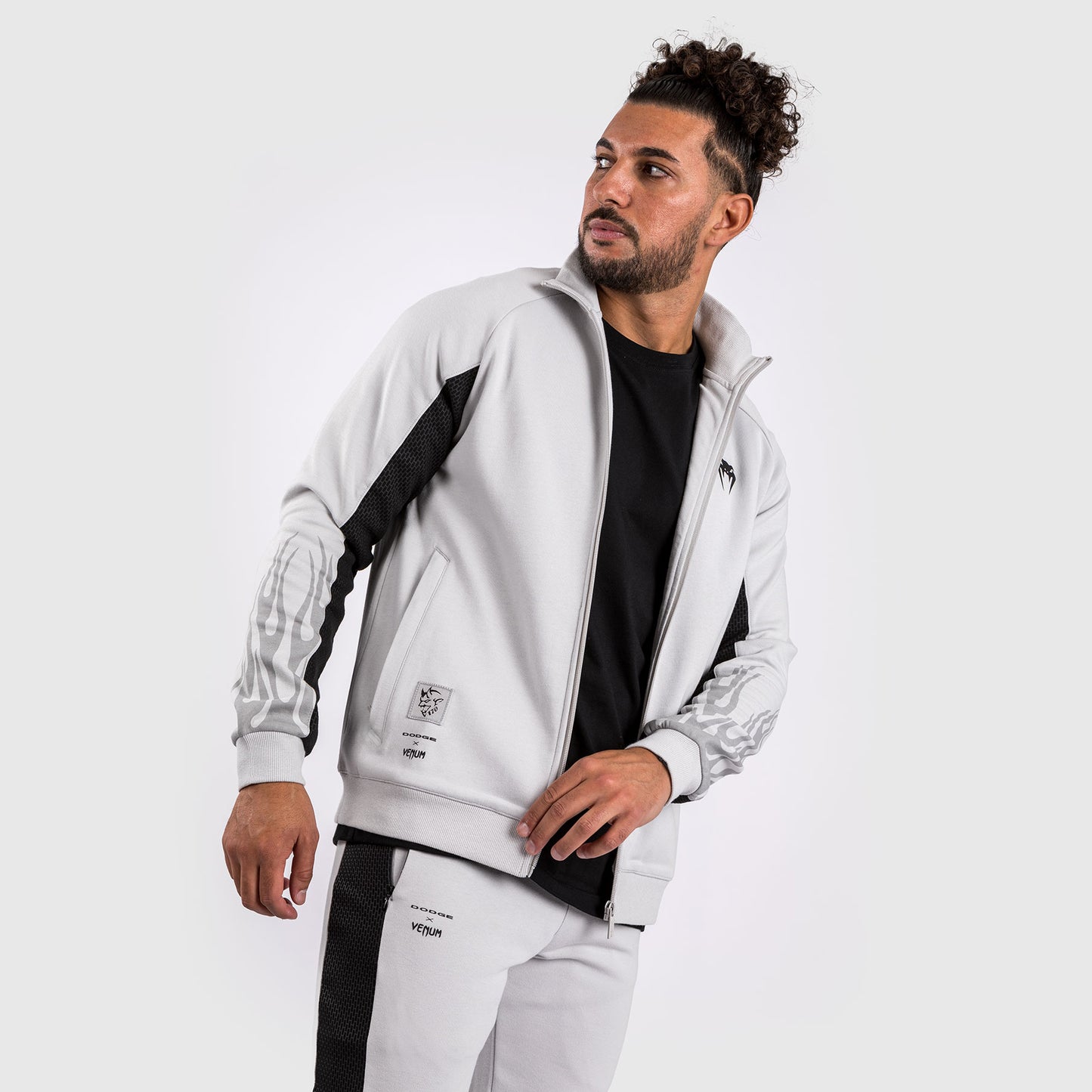 Venum x Dodge Demon 170 Men's Full-Zip Jacket - Grey