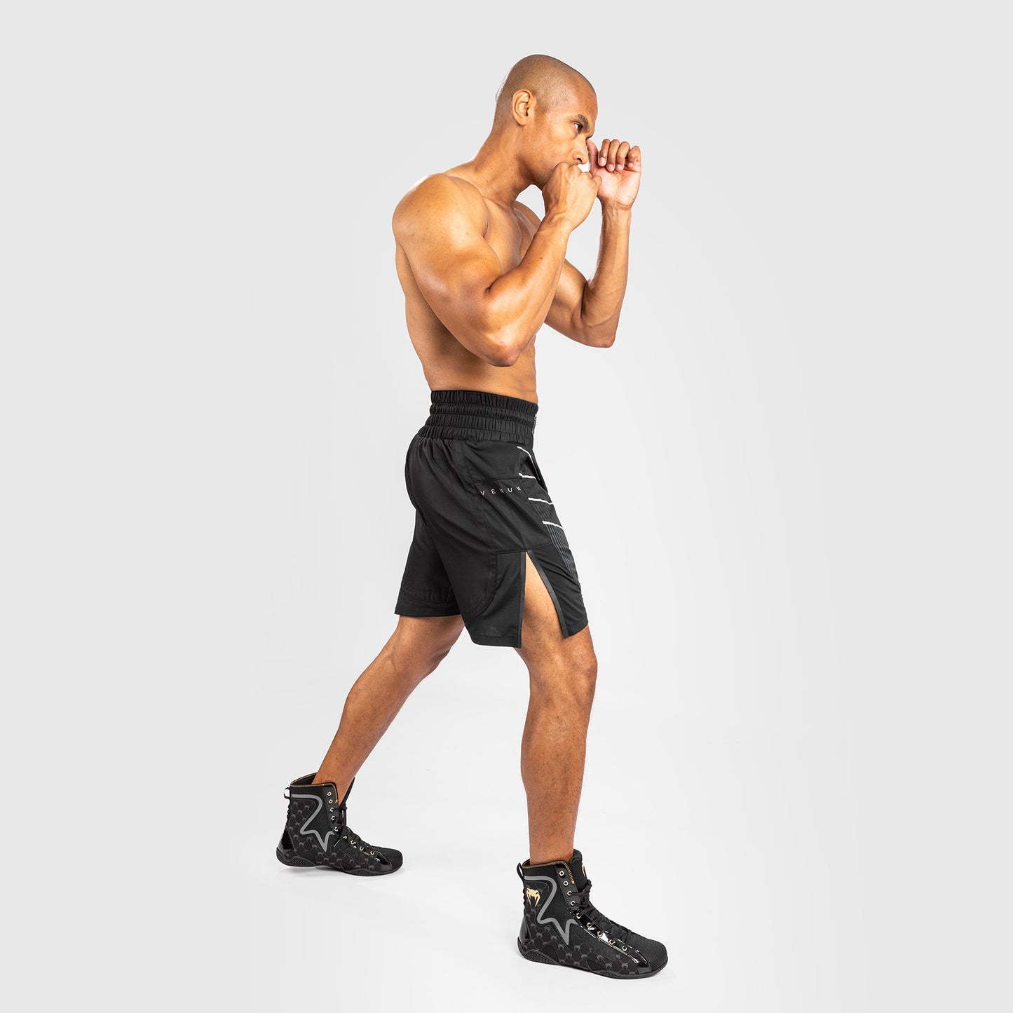 Venum Biomecha Boxing Short - Black/Grey