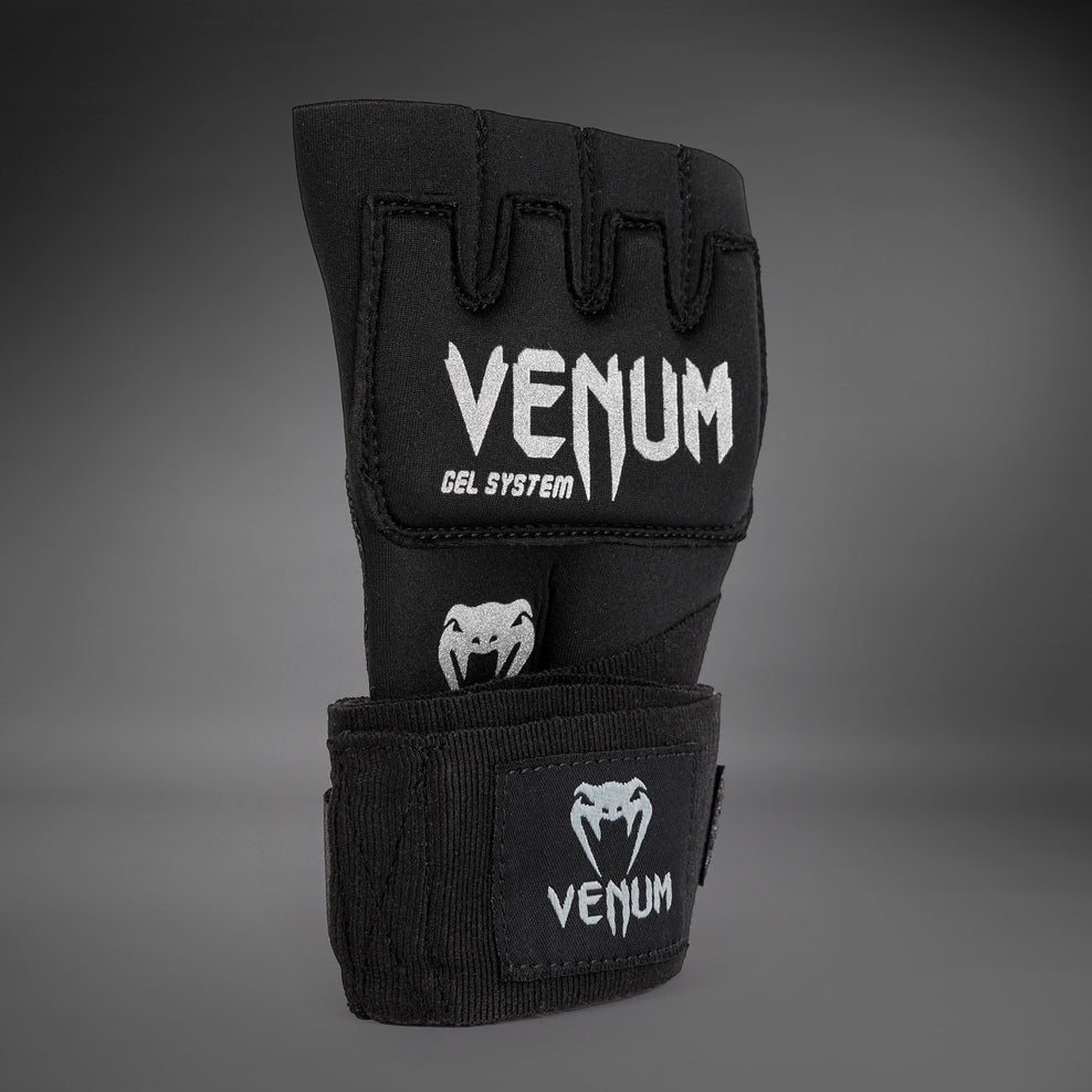 Venum Gel Kontact Quick Wraps - Black/Silver
