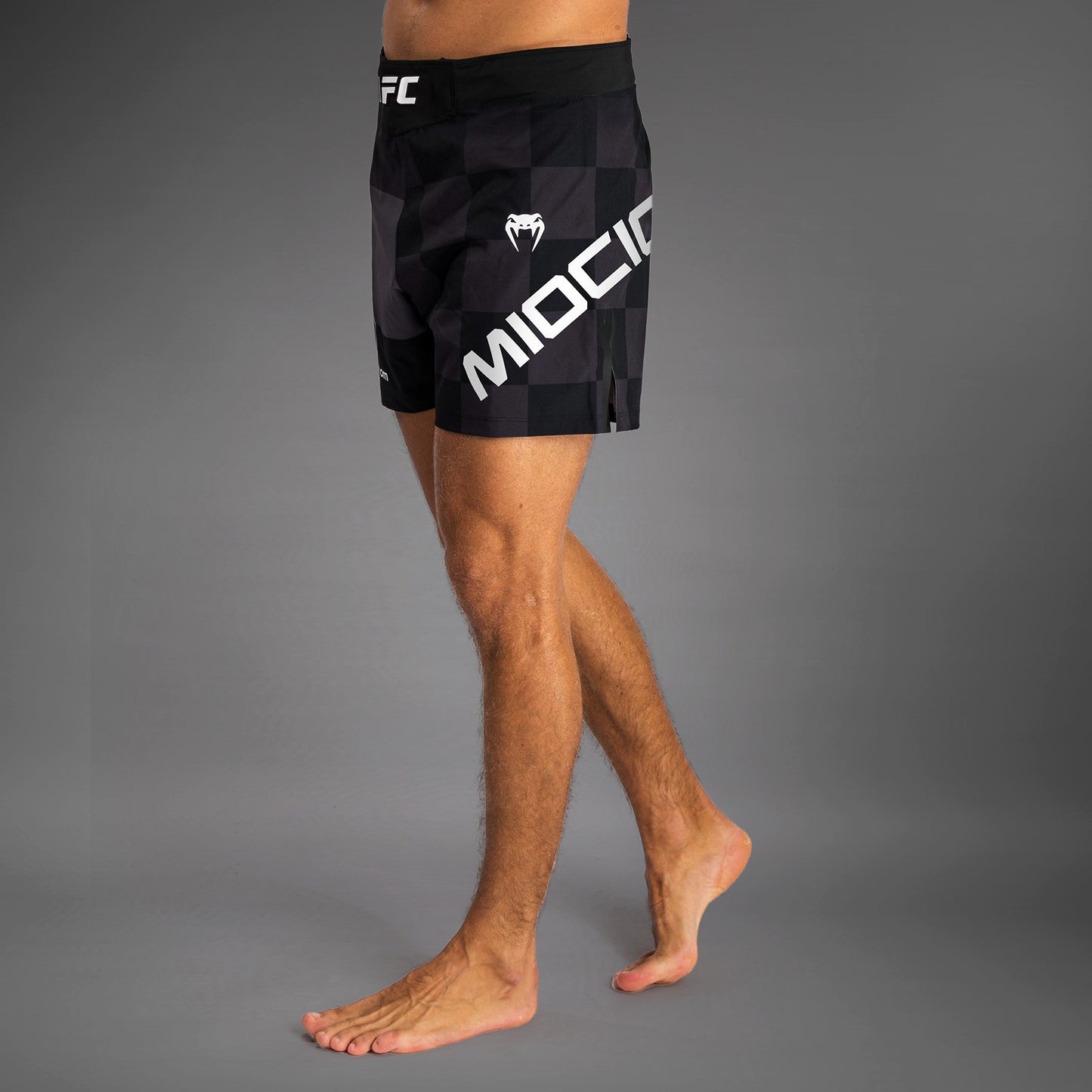 Men's UFC Unrivaled by Venum Black Stipe Miocic Short Fit Fight Short